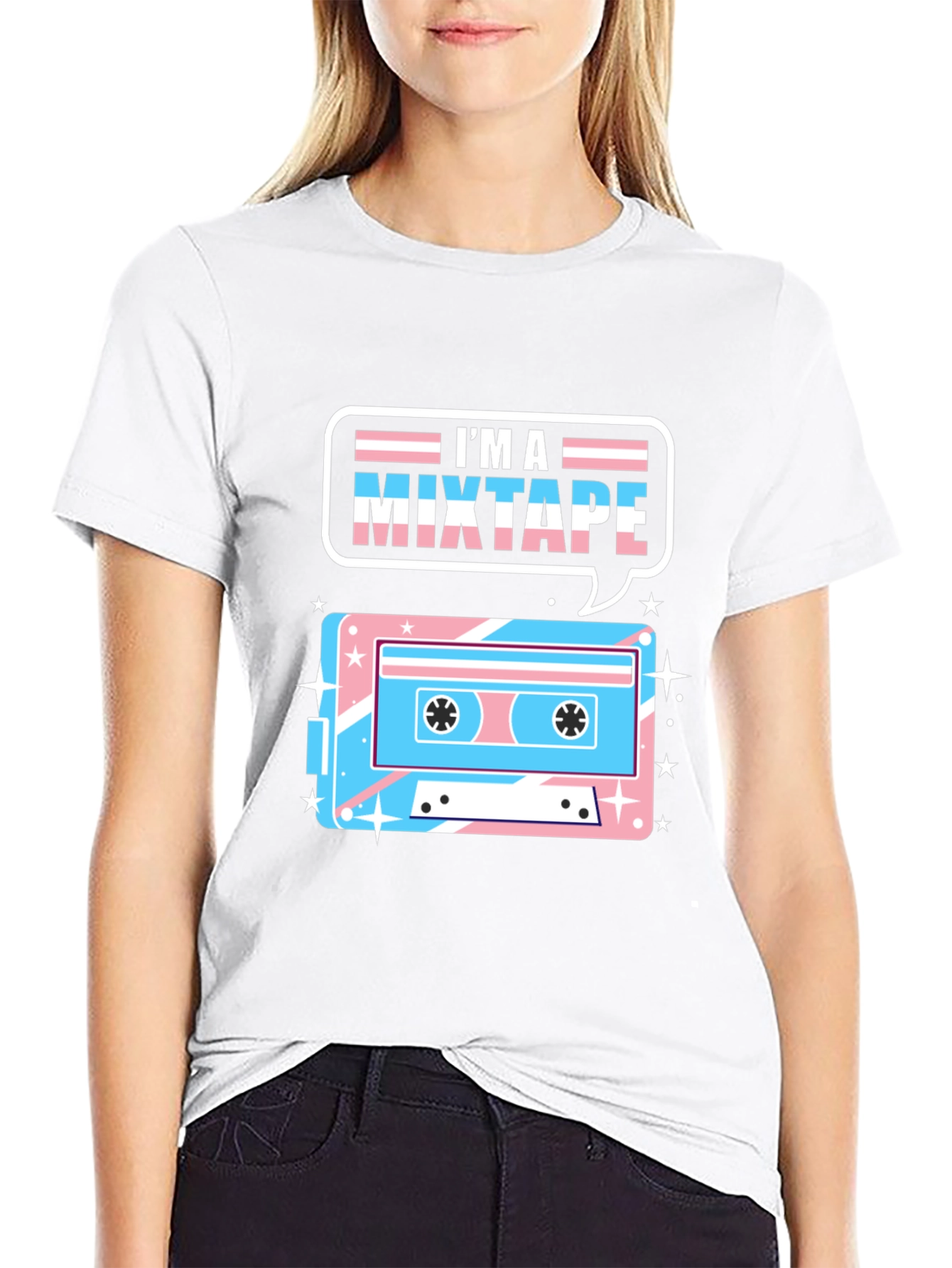 Trans Pride Mixtape Tee