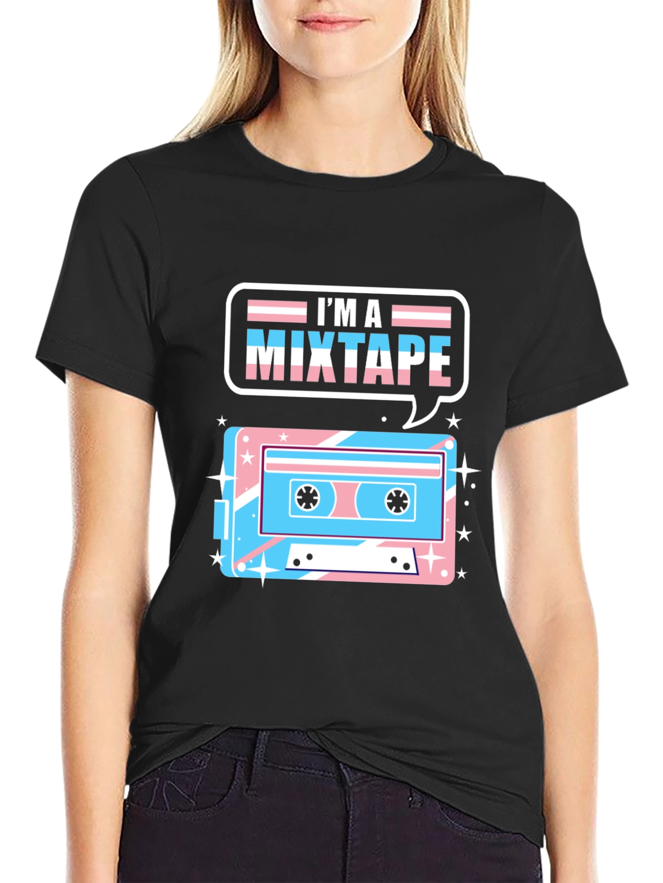 Trans Pride Mixtape Tee