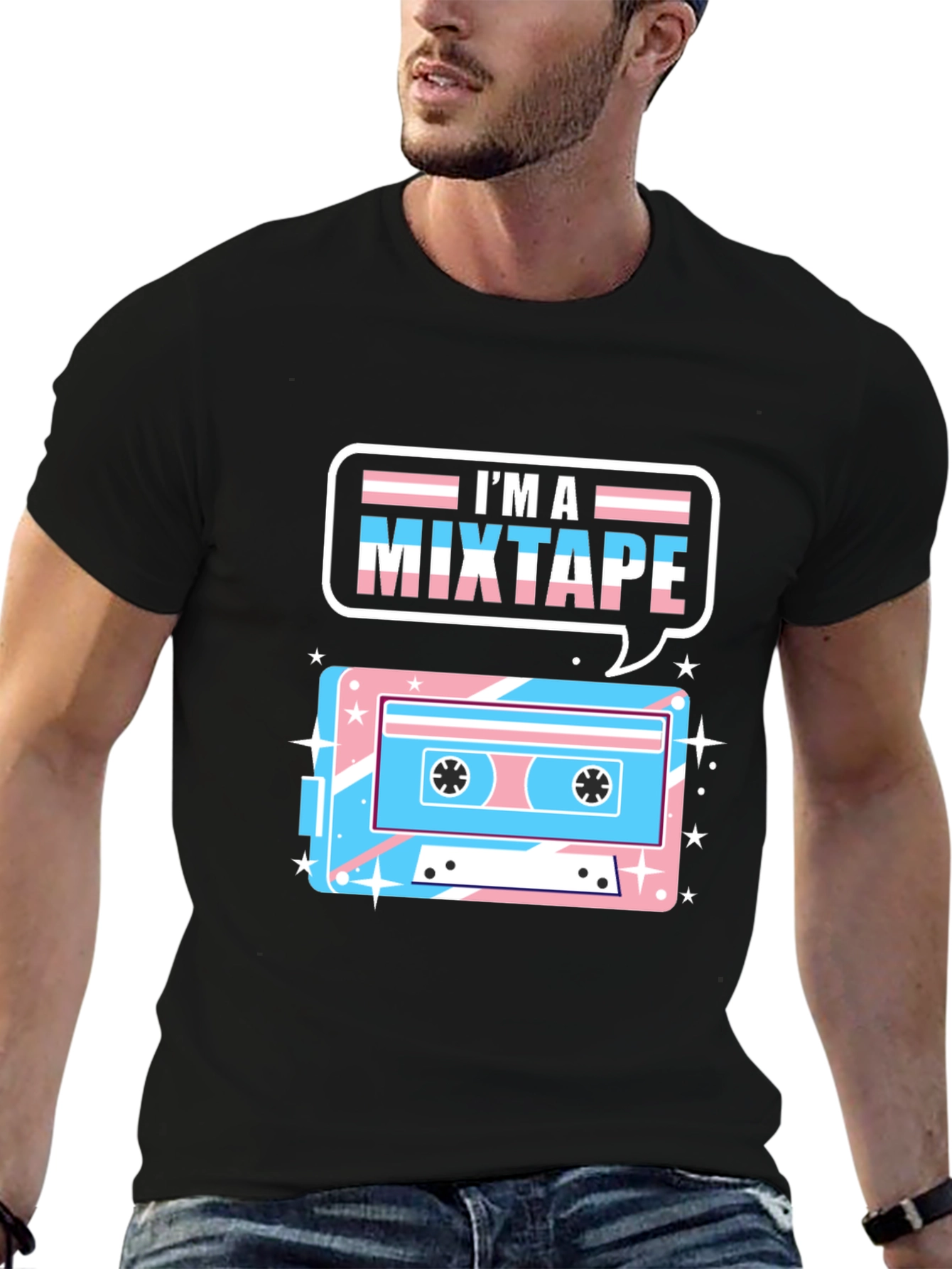Trans Pride Mixtape Tee