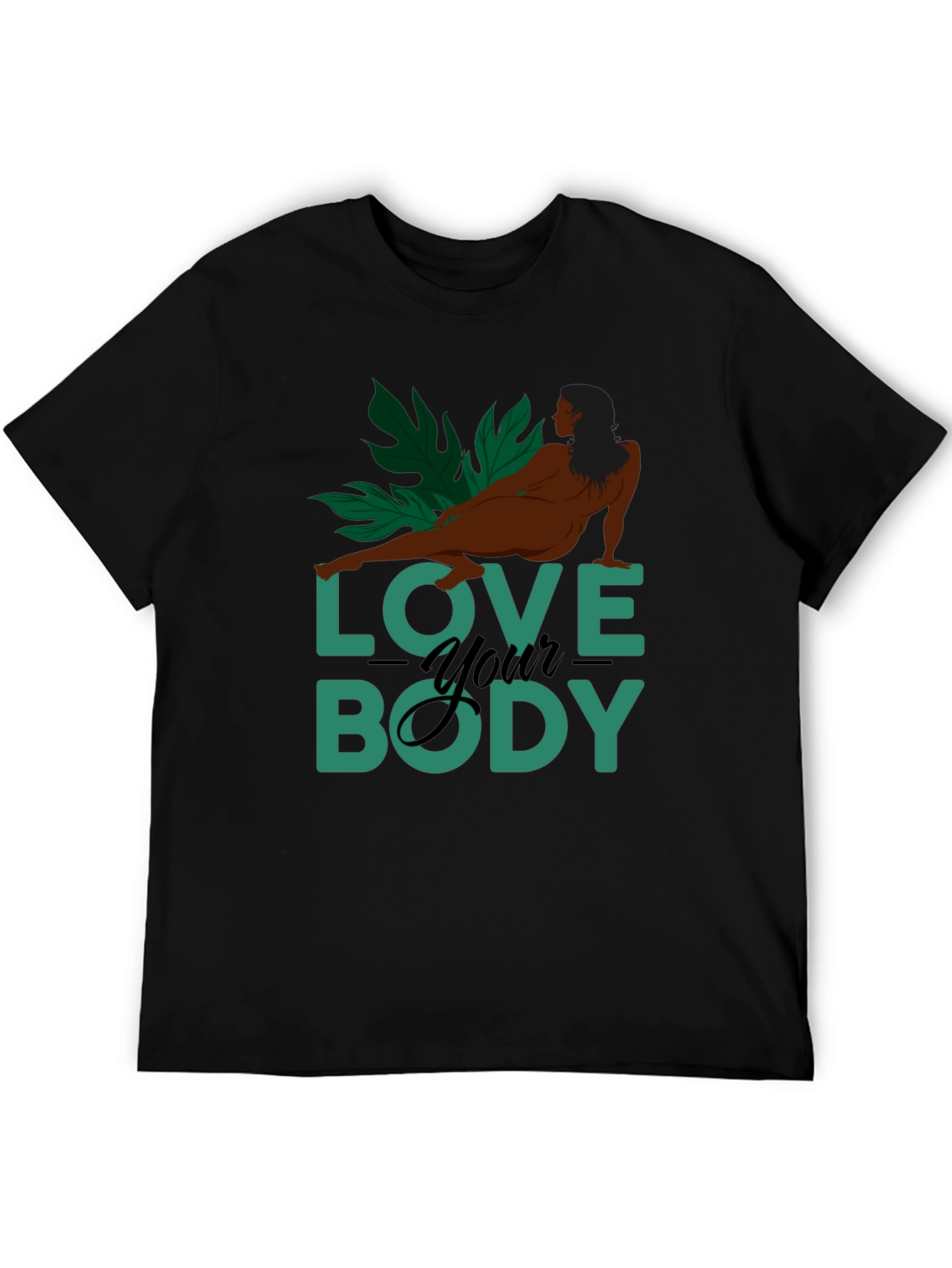 Love Your Body Graphic T-Shirt