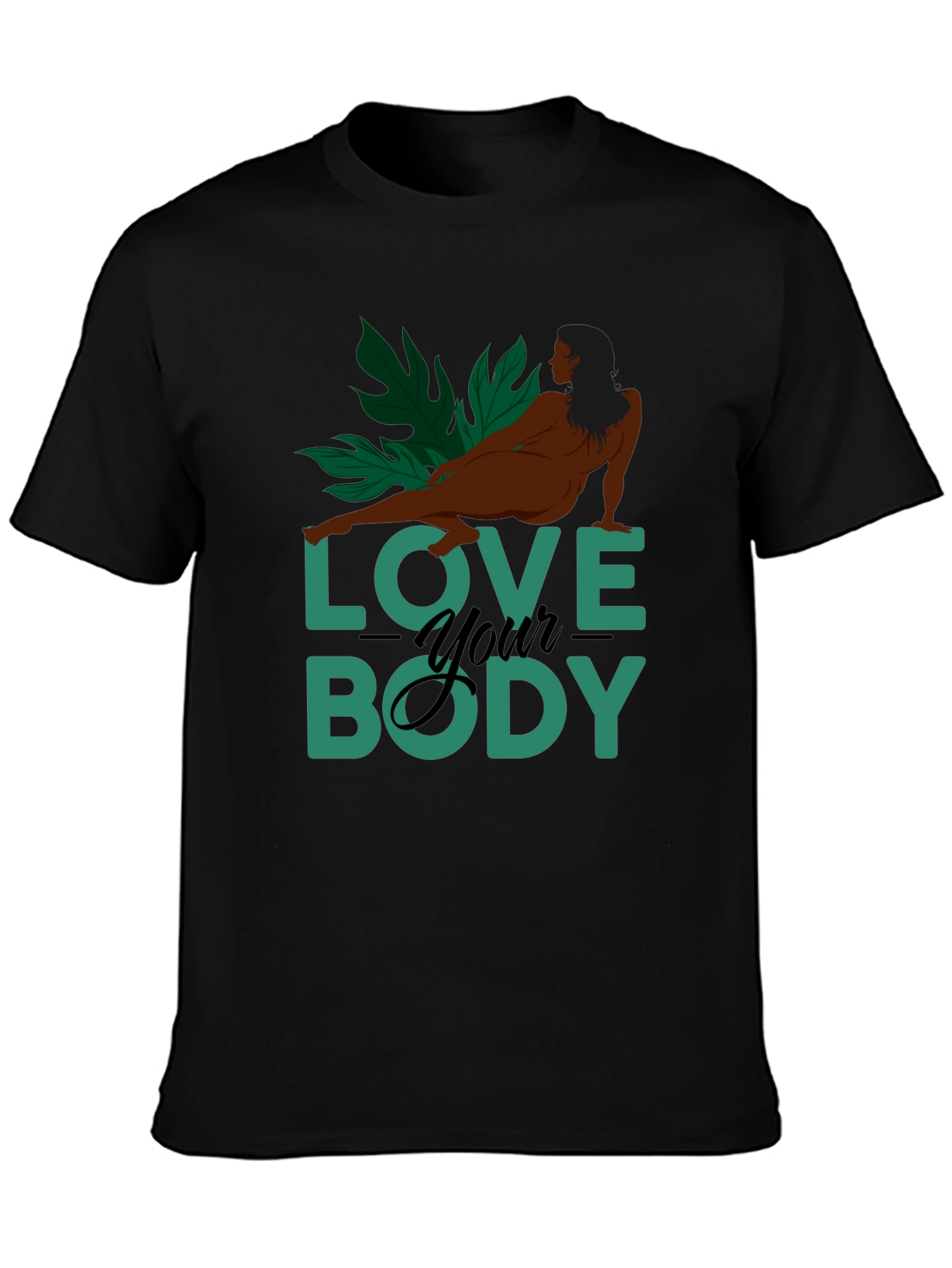 Love Your Body Graphic T-Shirt