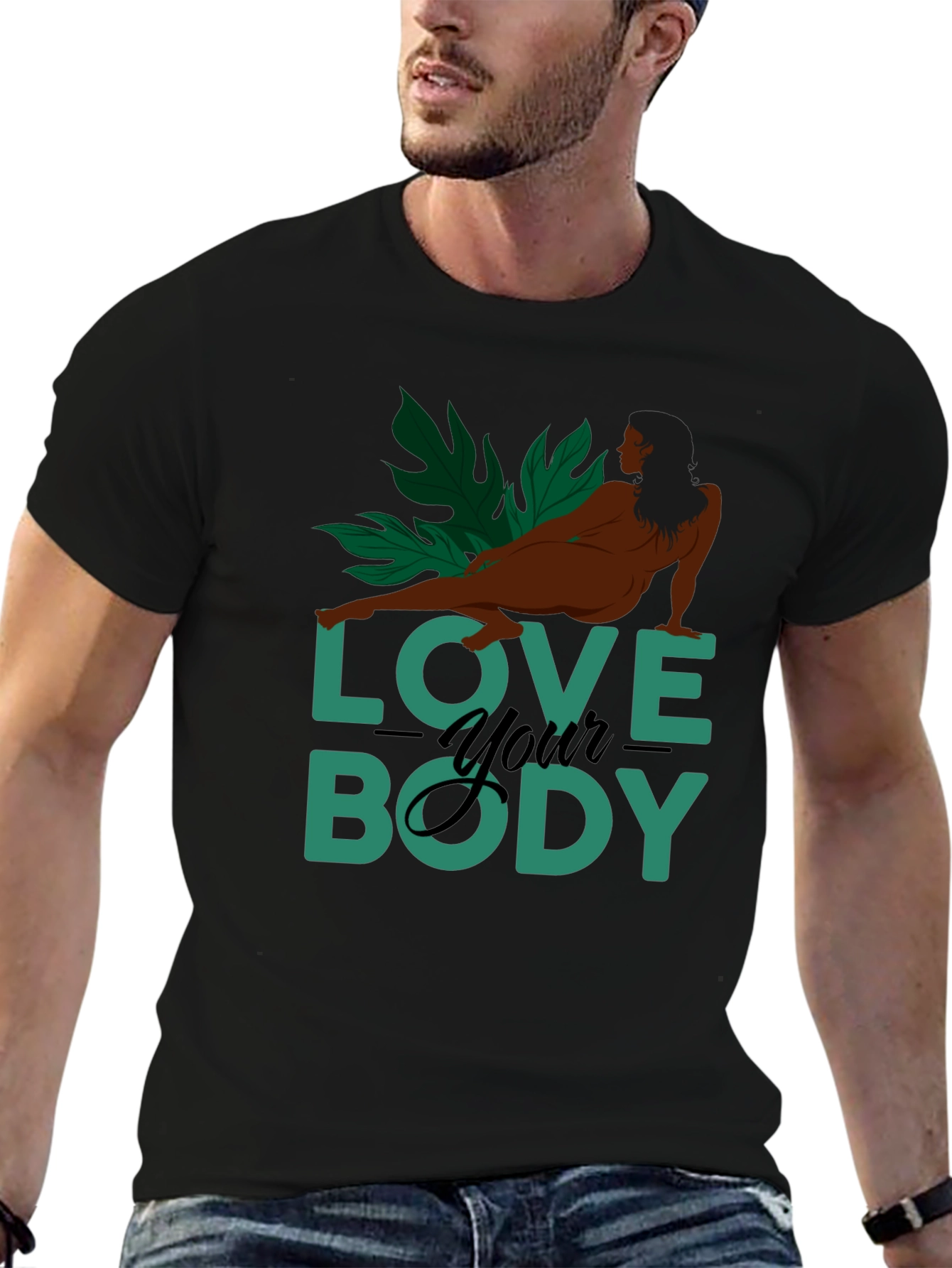 Love Your Body Graphic T-Shirt