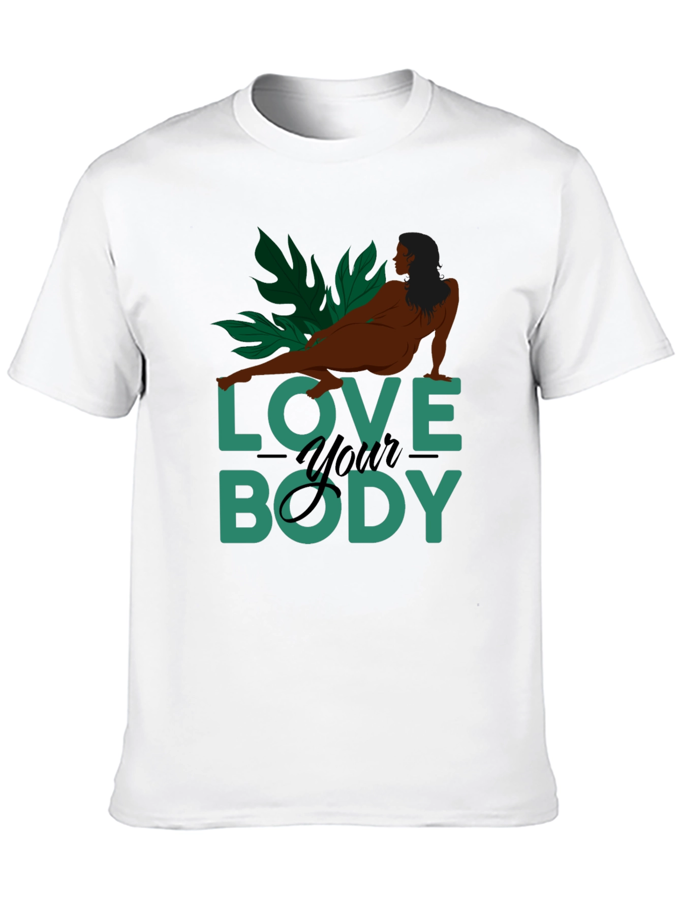 Love Your Body Graphic T-Shirt