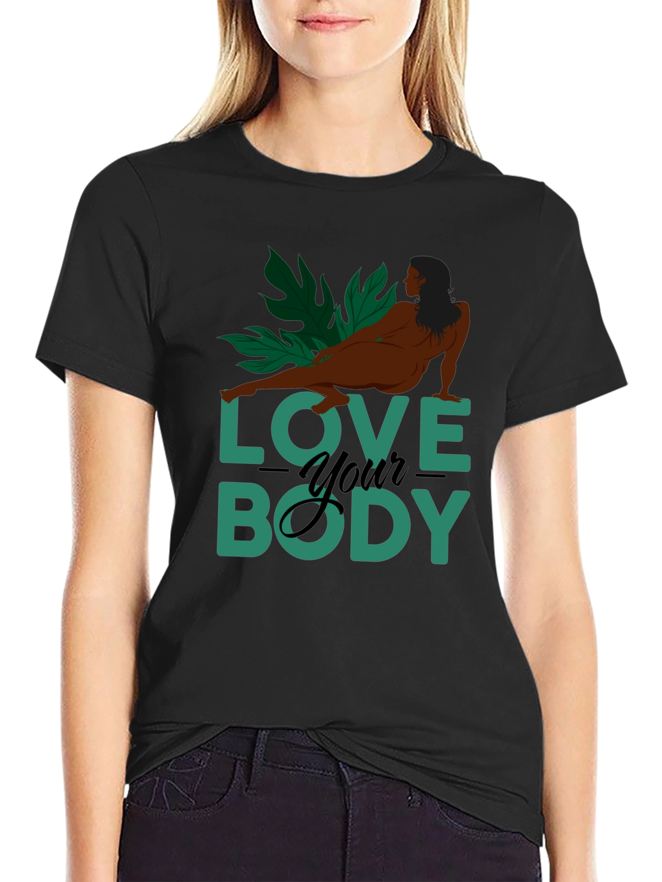 Love Your Body Graphic T-Shirt