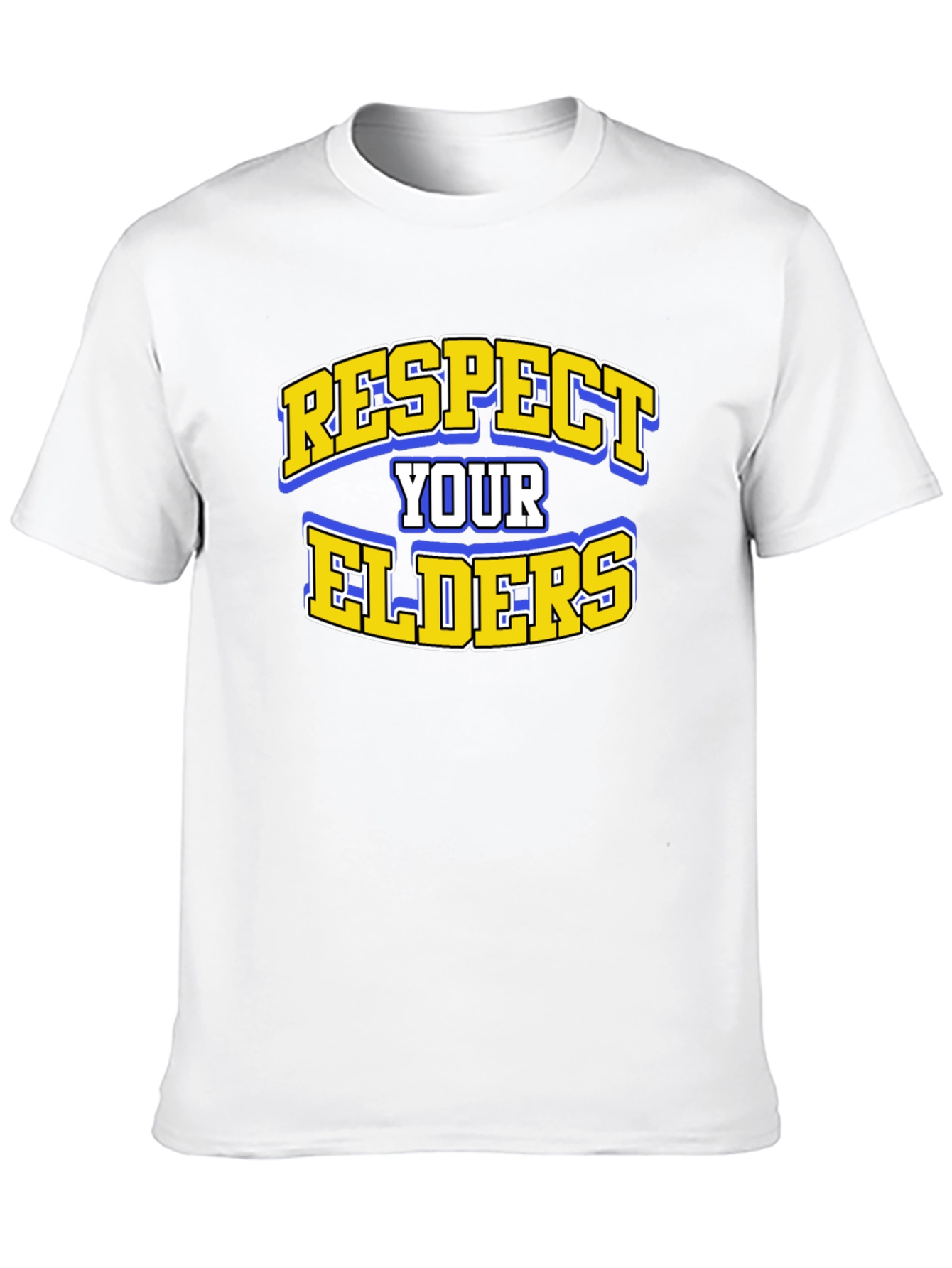 Respect Your Elders Black Graphic Tee