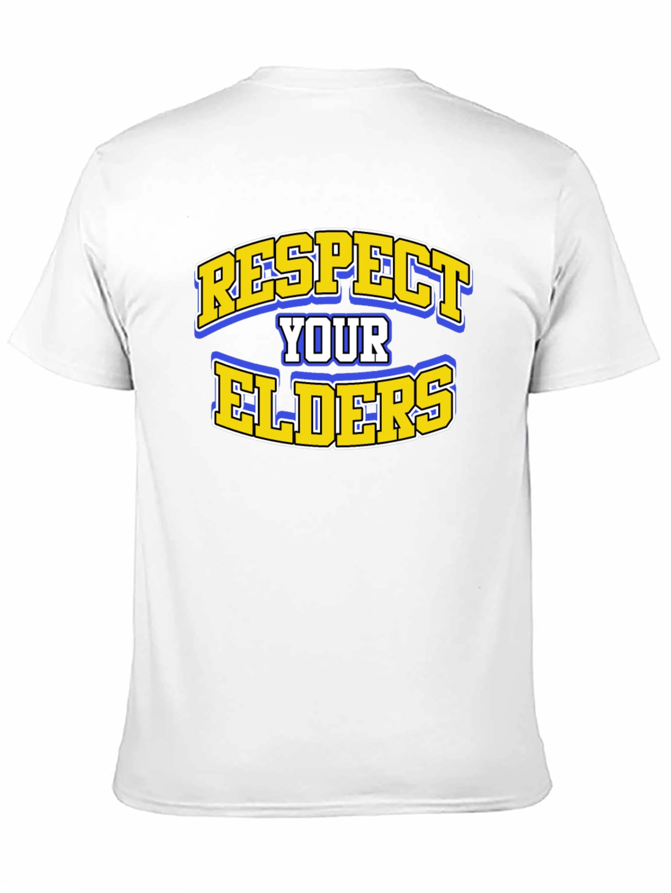 Respect Your Elders Black Graphic Tee