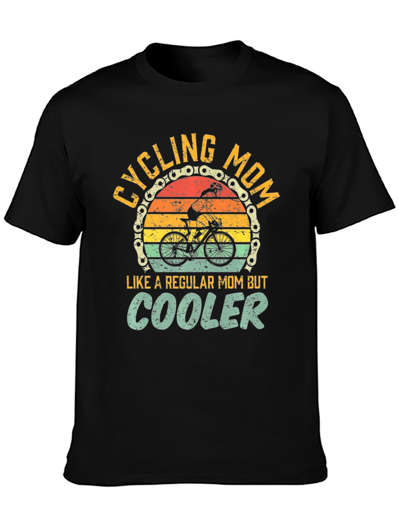 Cycling Mom Graphic Tee - Regular Mom But Cooler