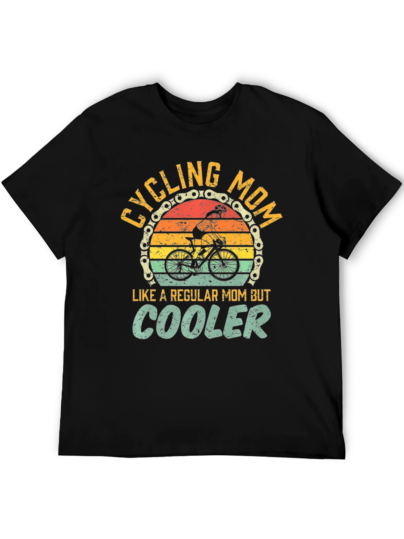 Cycling Mom Graphic Tee - Regular Mom But Cooler