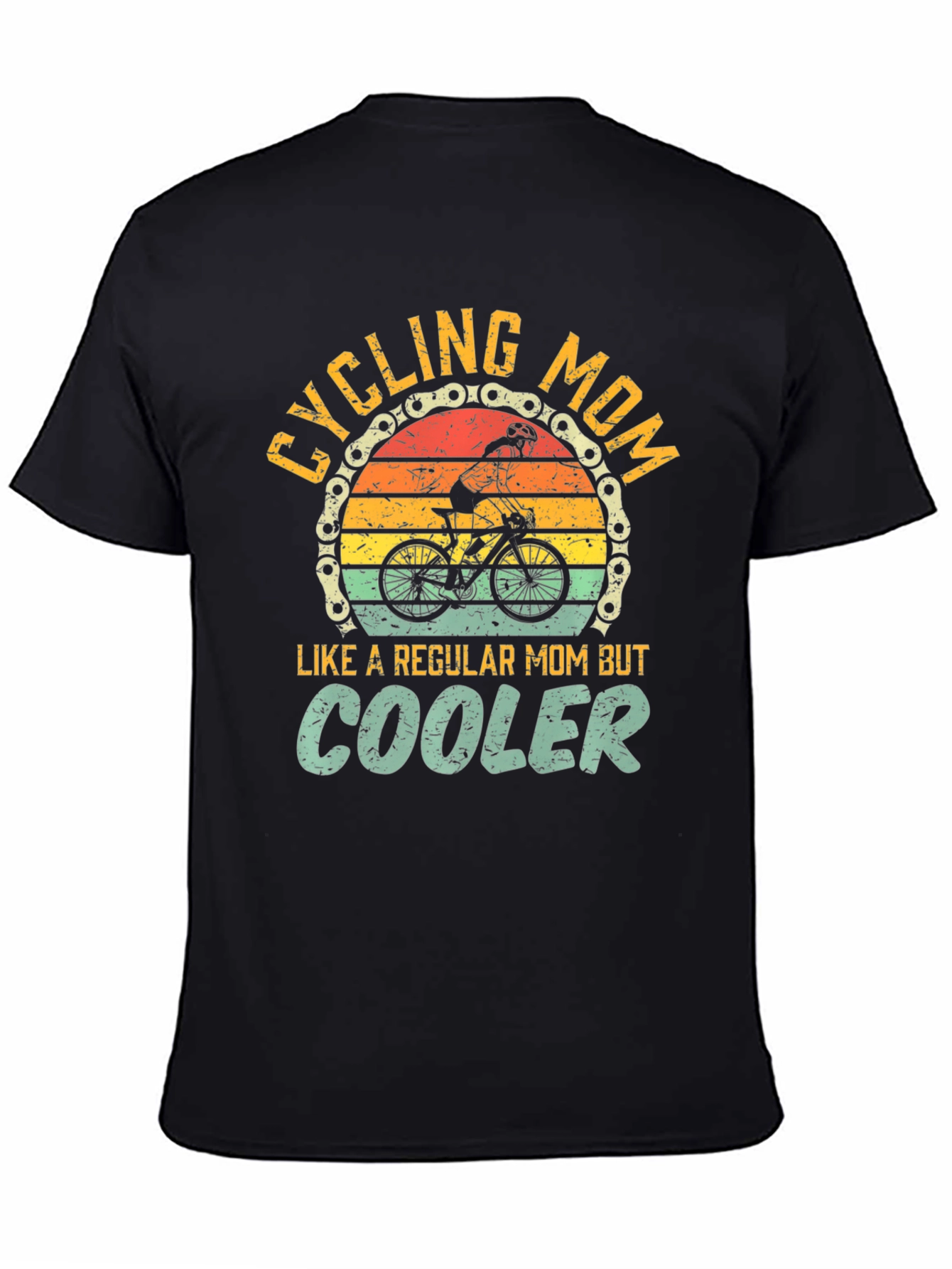 Cycling Mom Graphic Tee - Regular Mom But Cooler