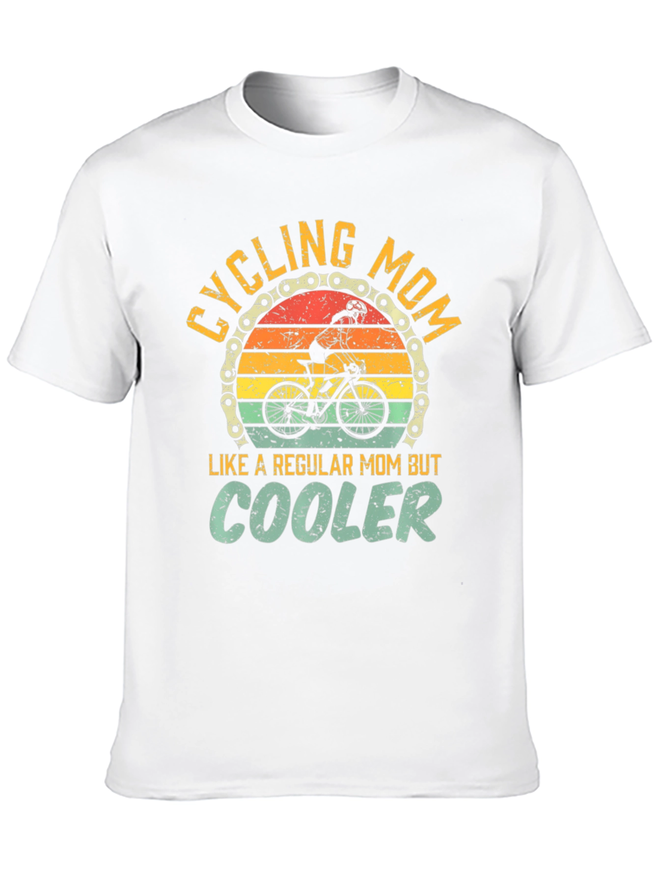 Cycling Mom Graphic Tee - Regular Mom But Cooler