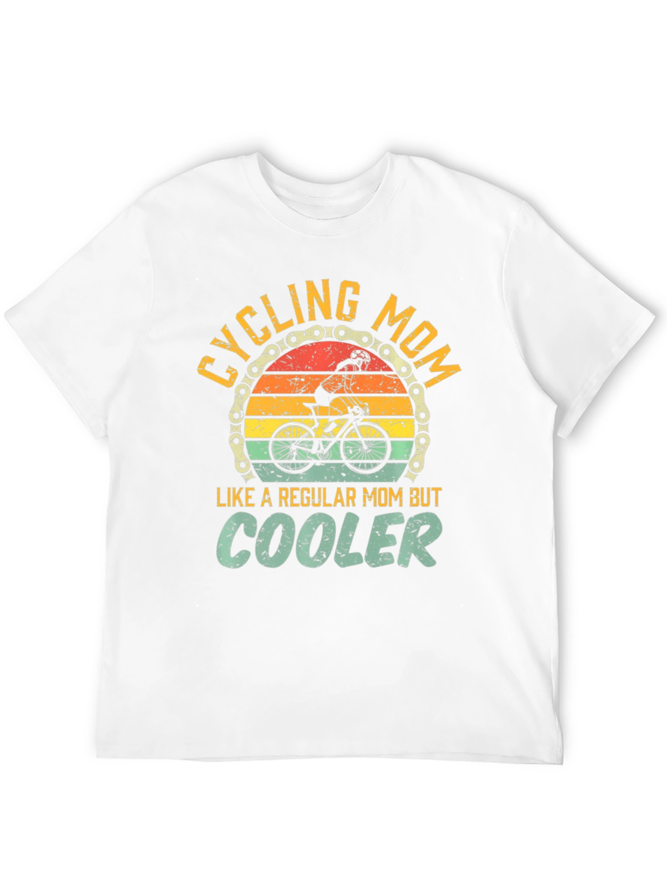 Cycling Mom Graphic Tee - Regular Mom But Cooler