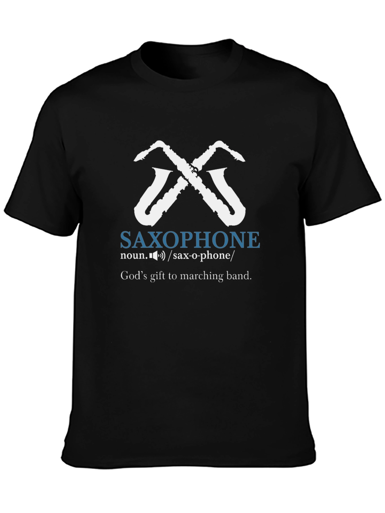 Saxophone Definition Graphic T-Shirt
