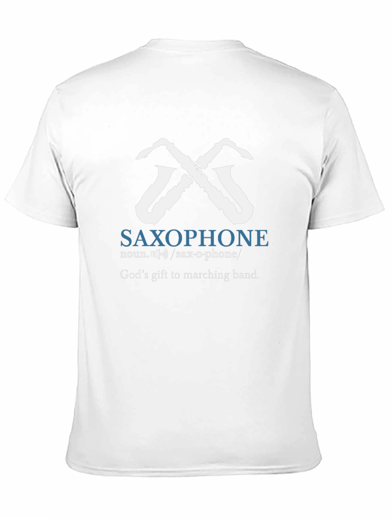 Saxophone Definition Graphic T-Shirt