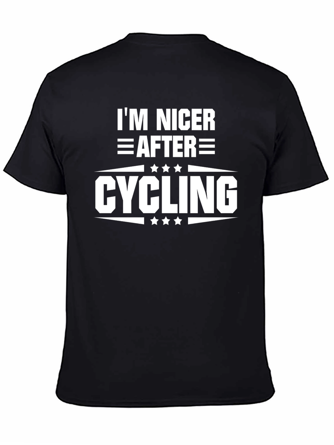 Im Nicer After Cycling Black T-Shirt