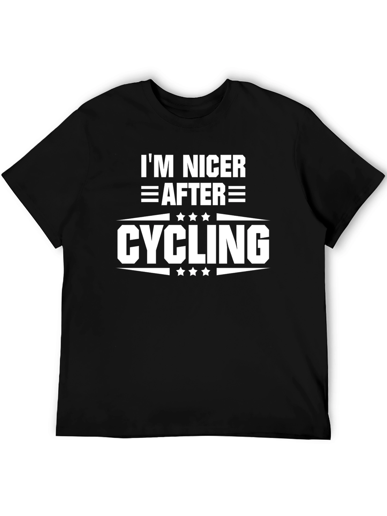 Im Nicer After Cycling Black T-Shirt