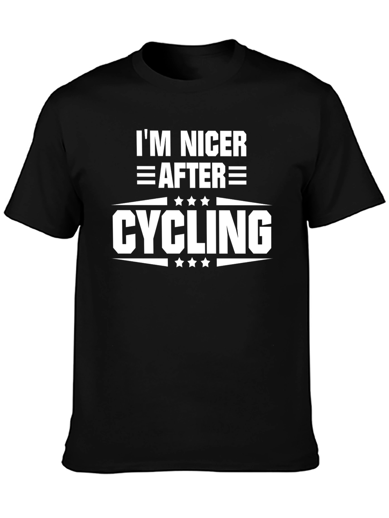 Im Nicer After Cycling Black T-Shirt