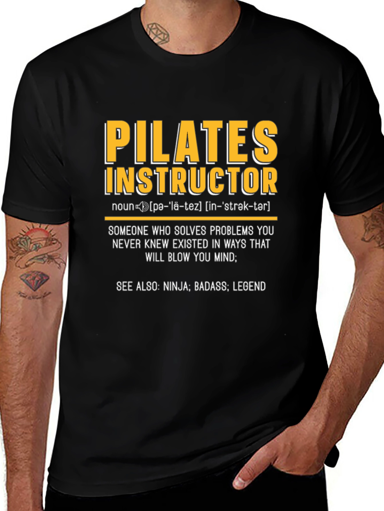 Pilates Instructor Definition T-Shirt