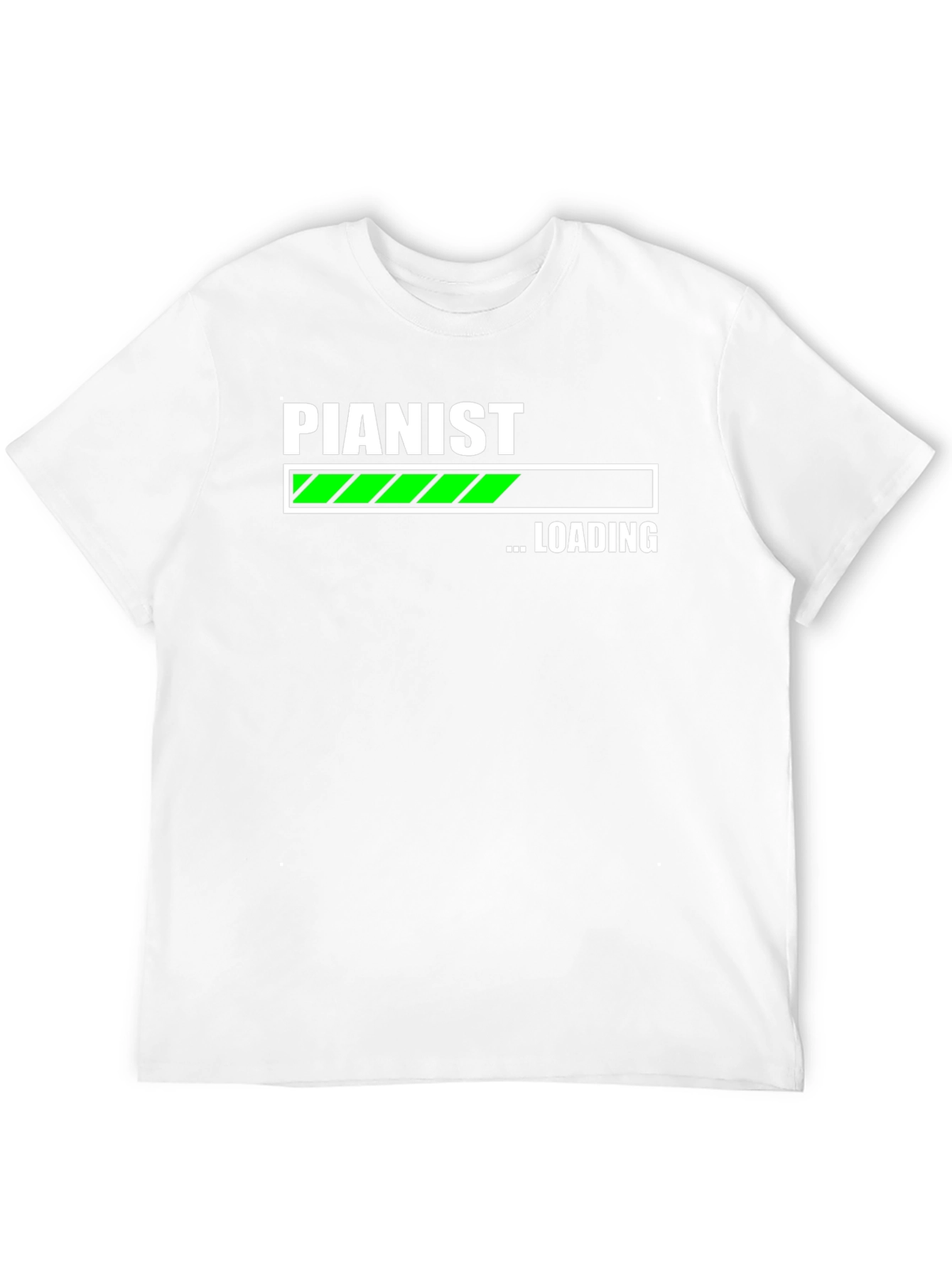 Pianist Loading T-Shirt - Funny Music Lover Tee