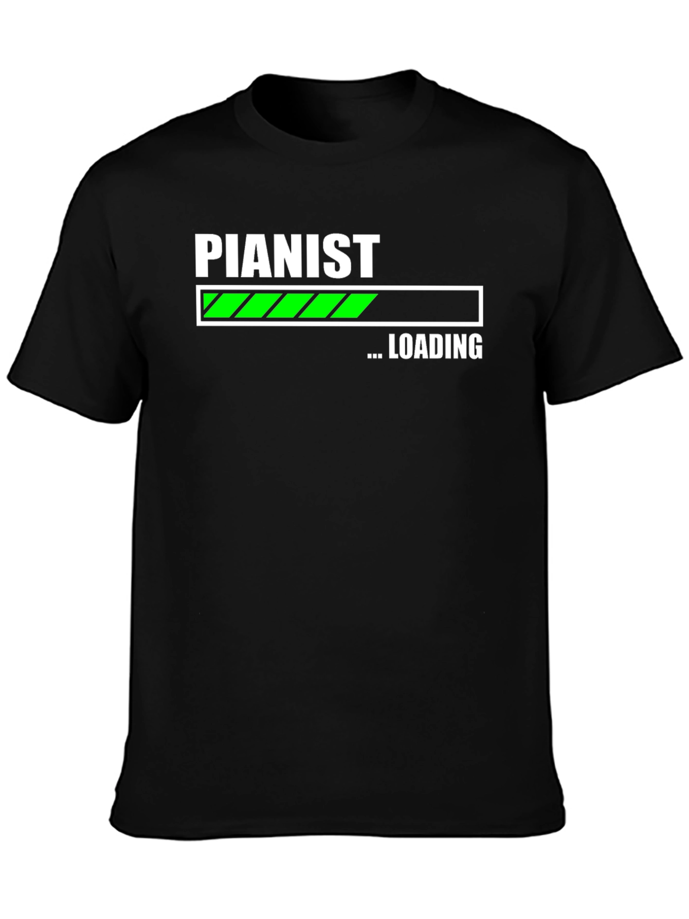 Pianist Loading T-Shirt - Funny Music Lover Tee