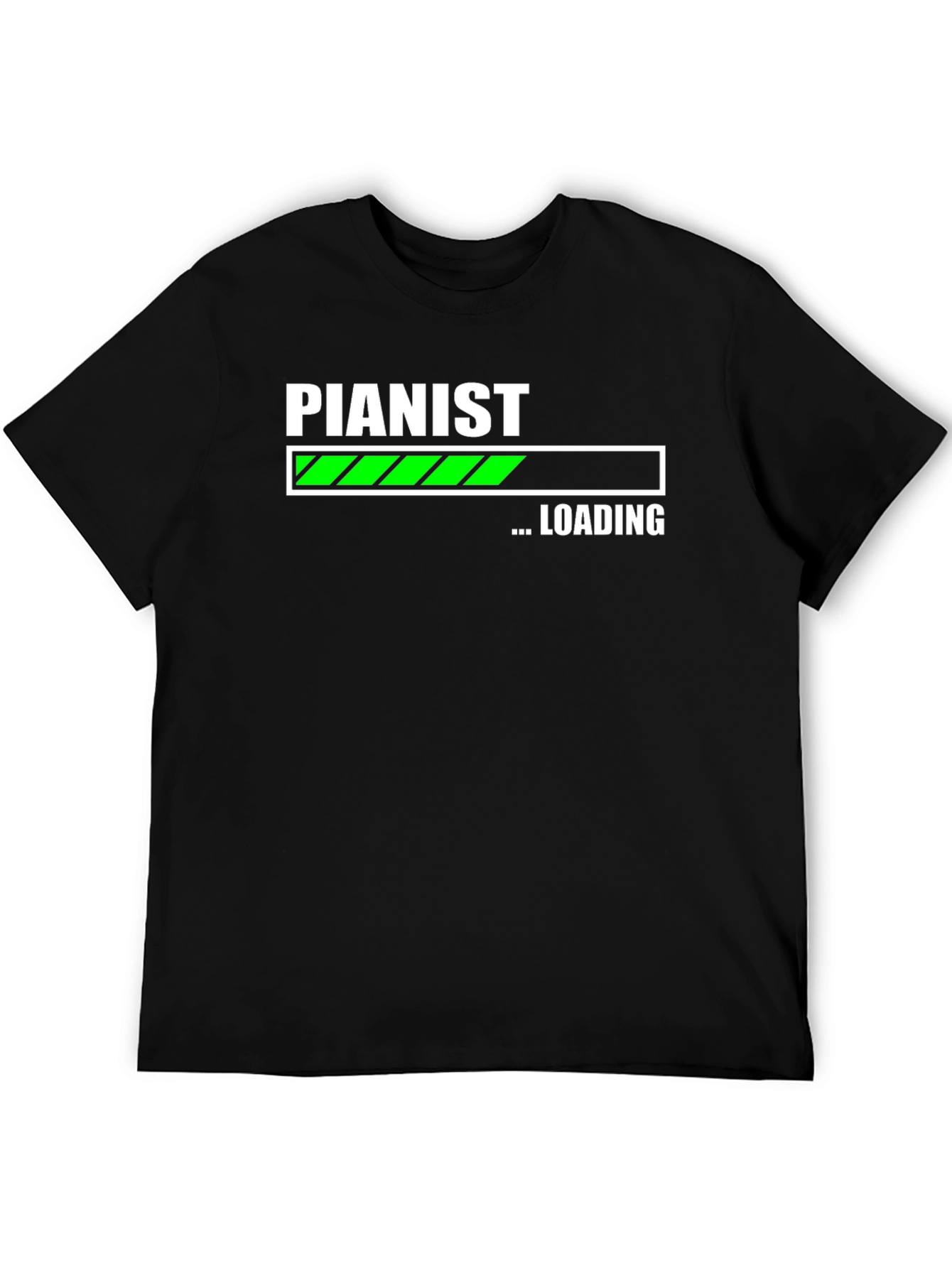 Pianist Loading T-Shirt - Funny Music Lover Tee