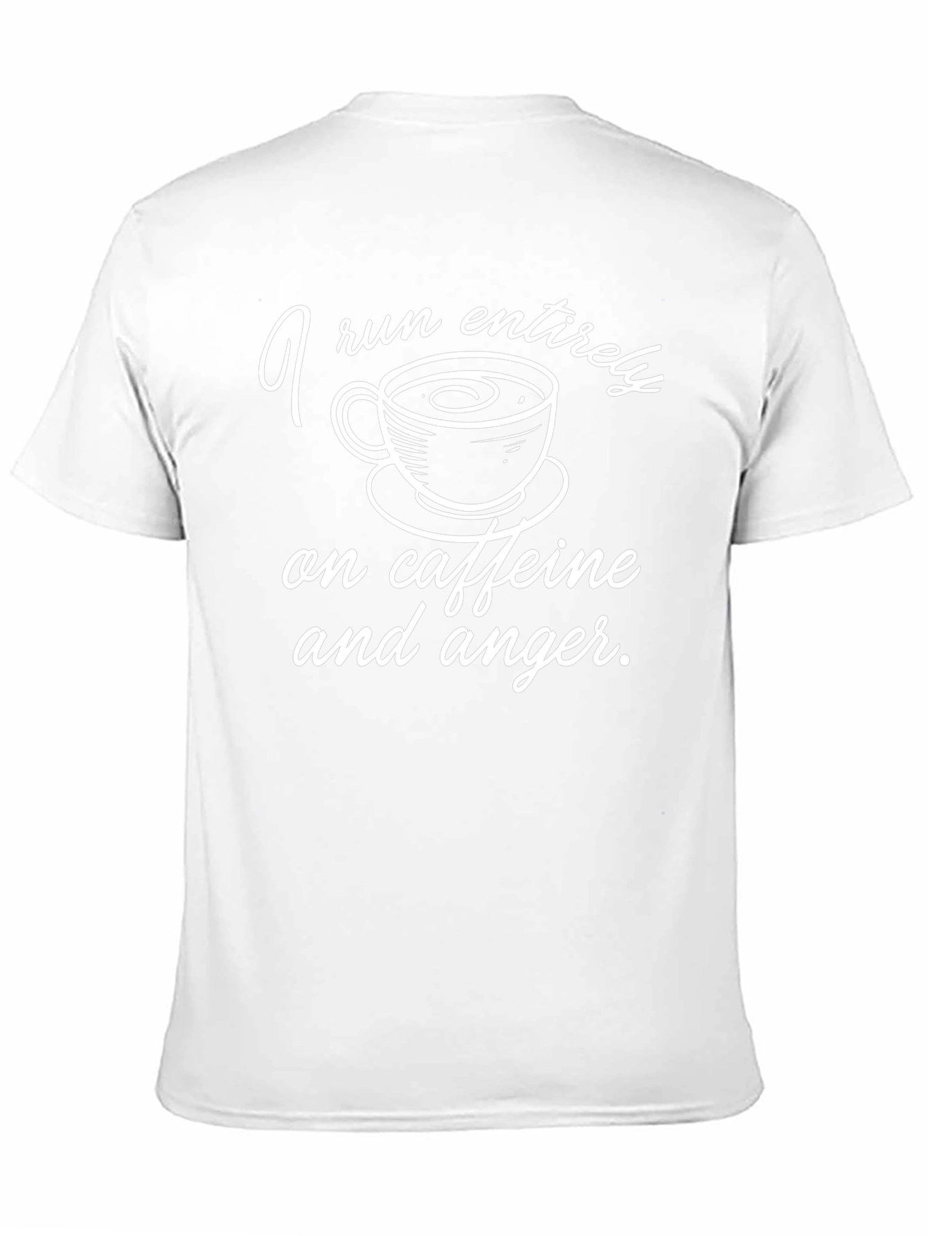 Caffeine & Anger T-Shirt - Funny Graphic Tee