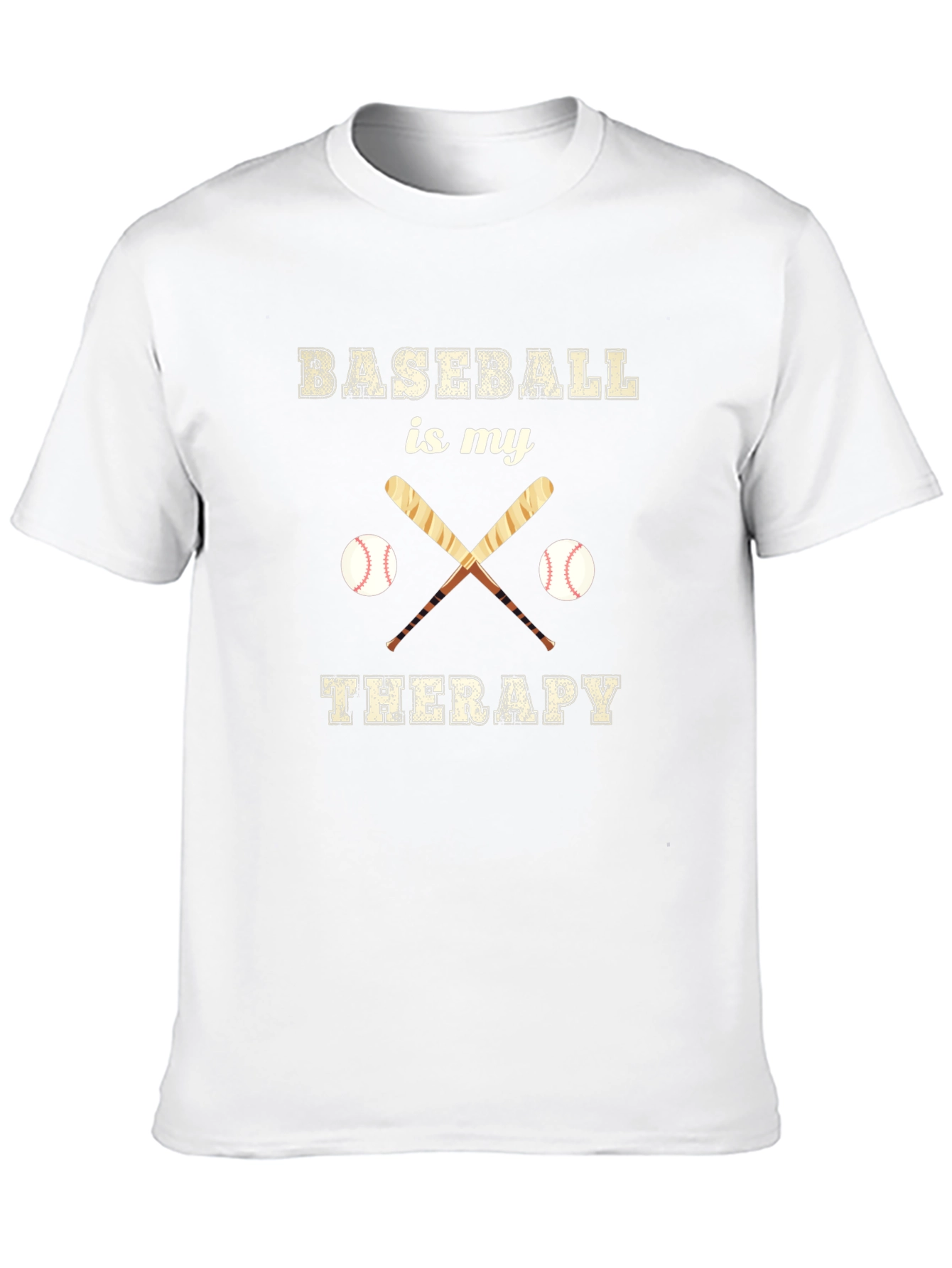 Baseball is My Therapy T-Shirt