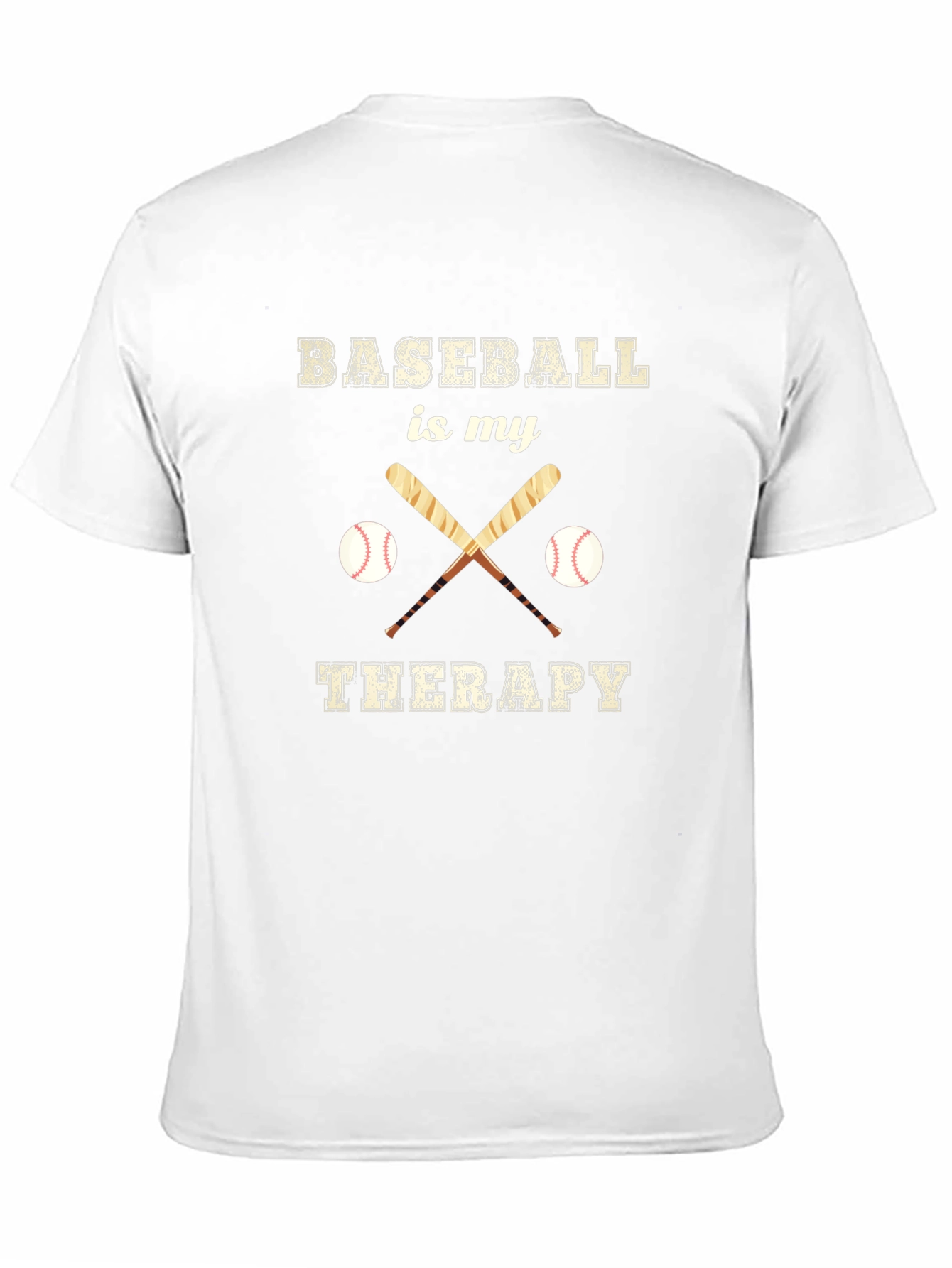 Baseball is My Therapy T-Shirt