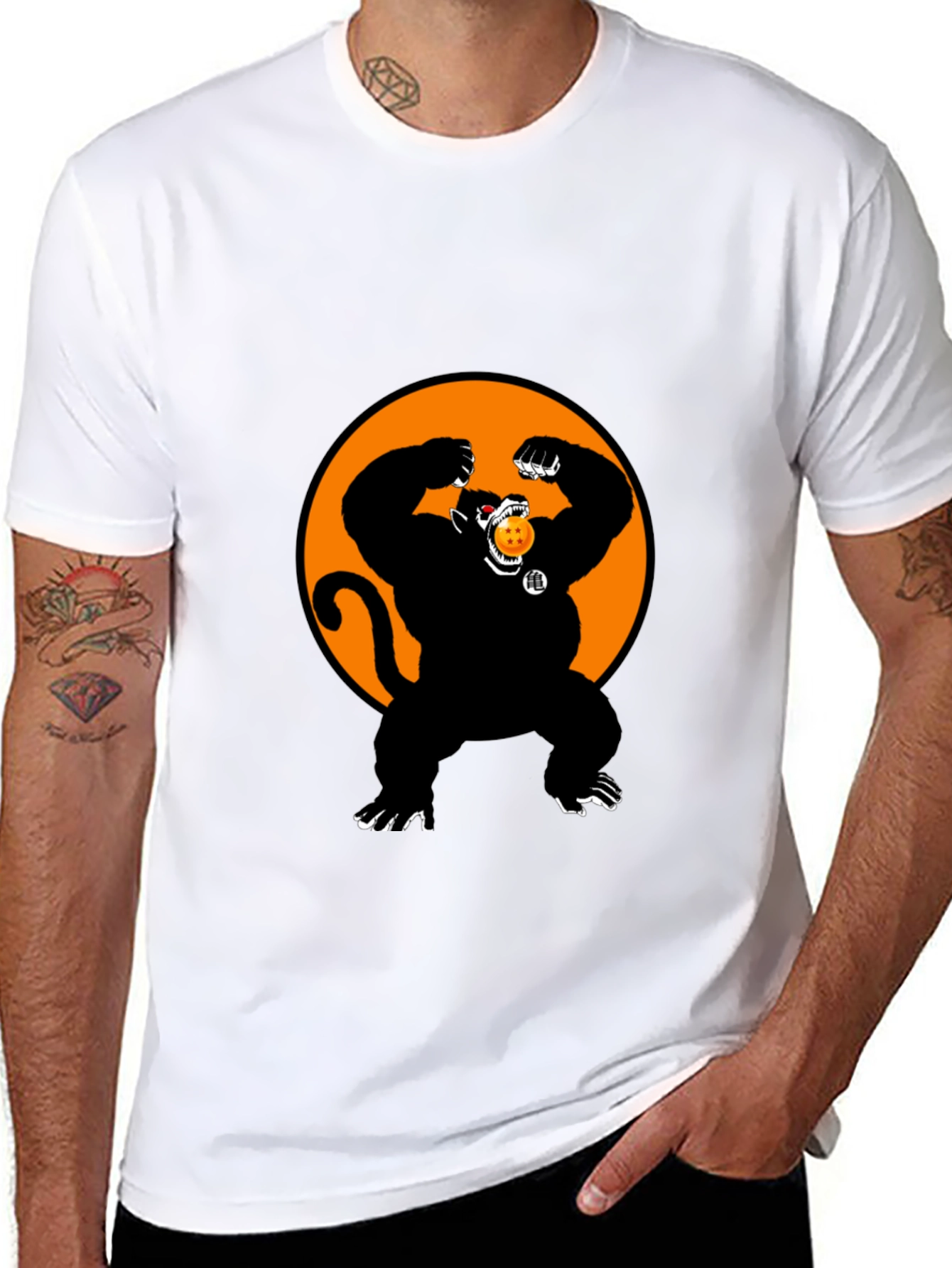 Great Ape Graphic T-Shirt - Anime Inspired Tee