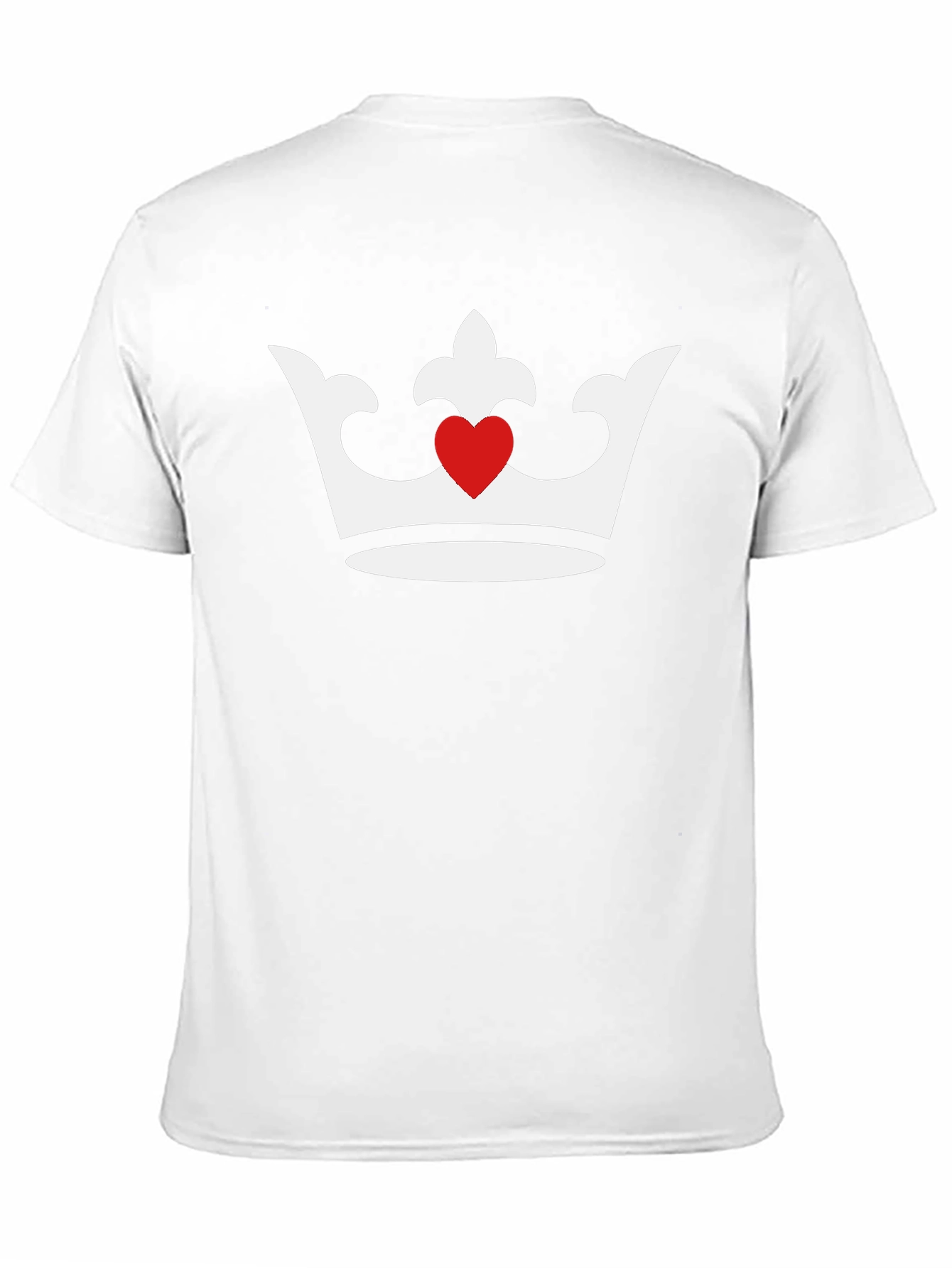 King/Queen of Hearts Graphic Tee - Black