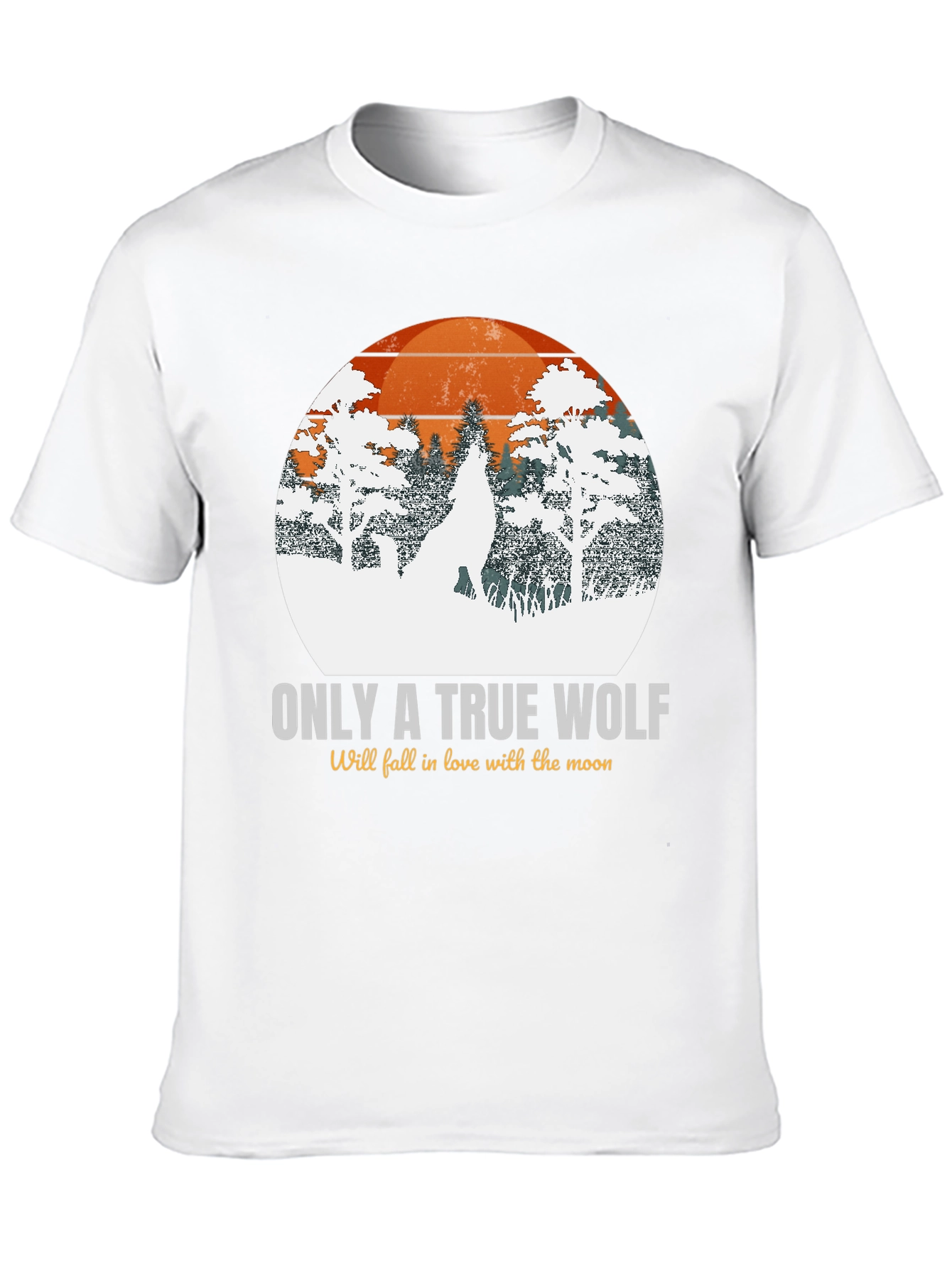 True Wolf Graphic T-Shirt