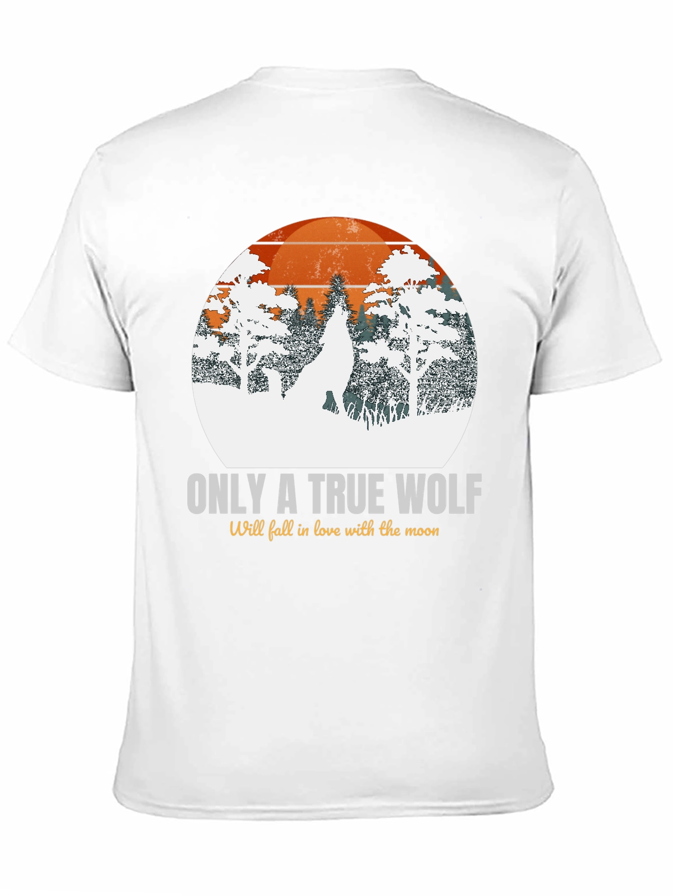 True Wolf Graphic T-Shirt