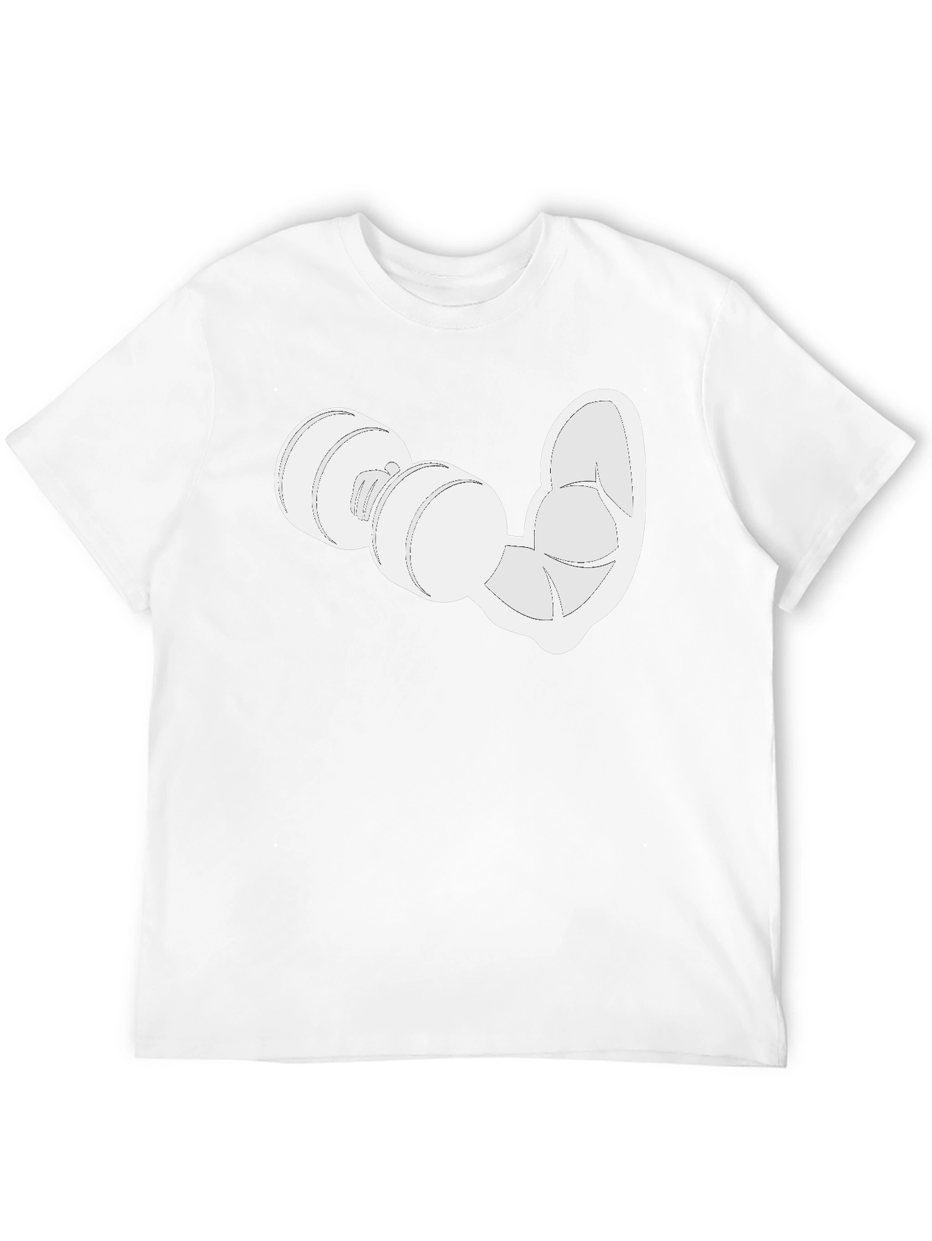Funny Gym Graphic T-Shirt - Black