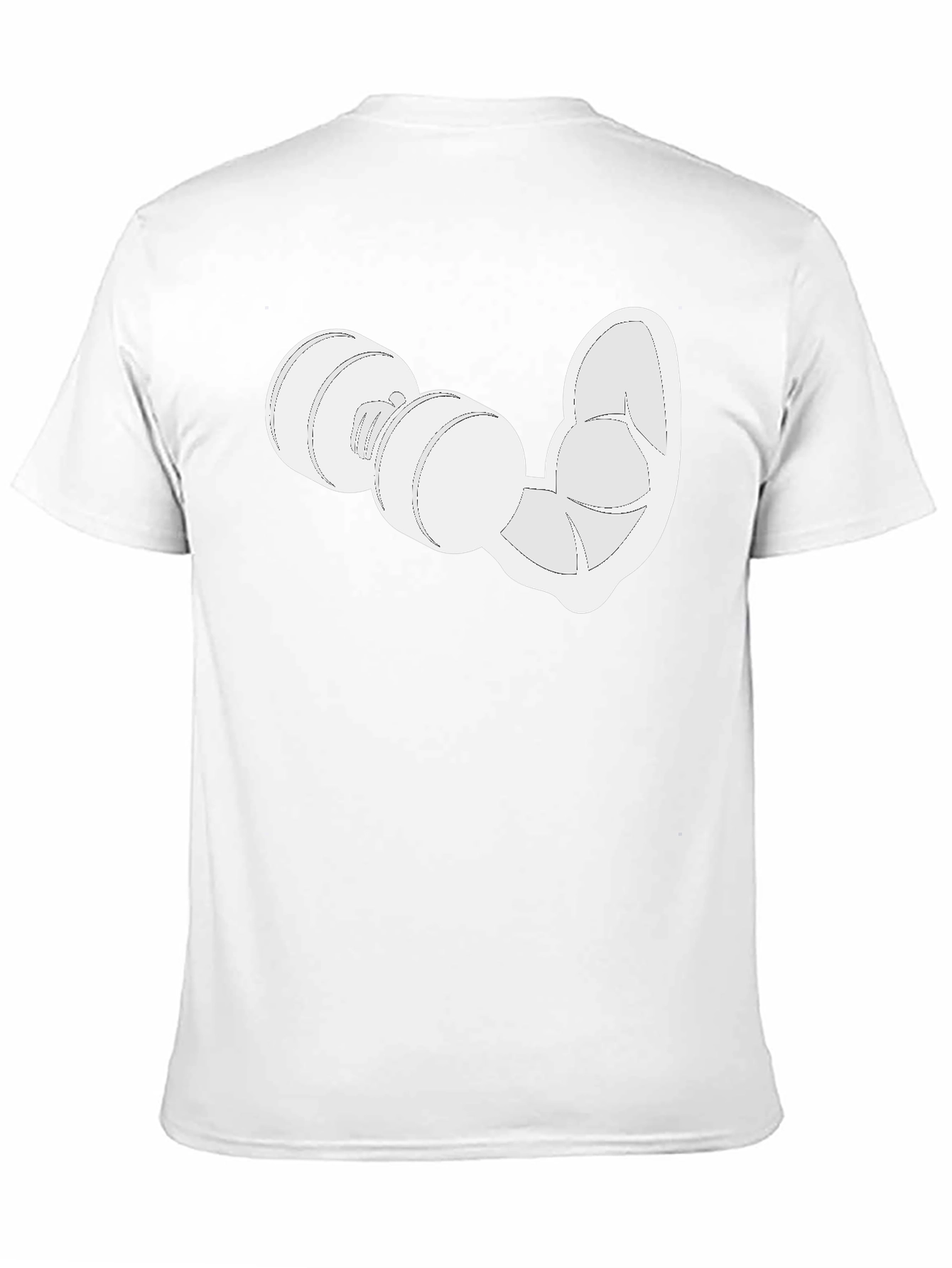 Funny Gym Graphic T-Shirt - Black