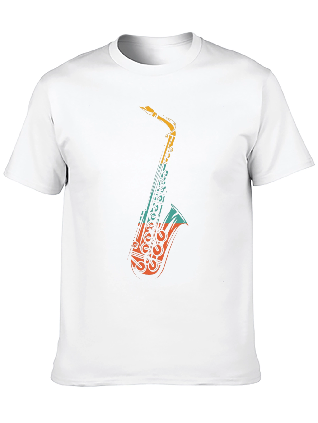 Saxophone Graphic Tee - Cool Music Lovers Shirt