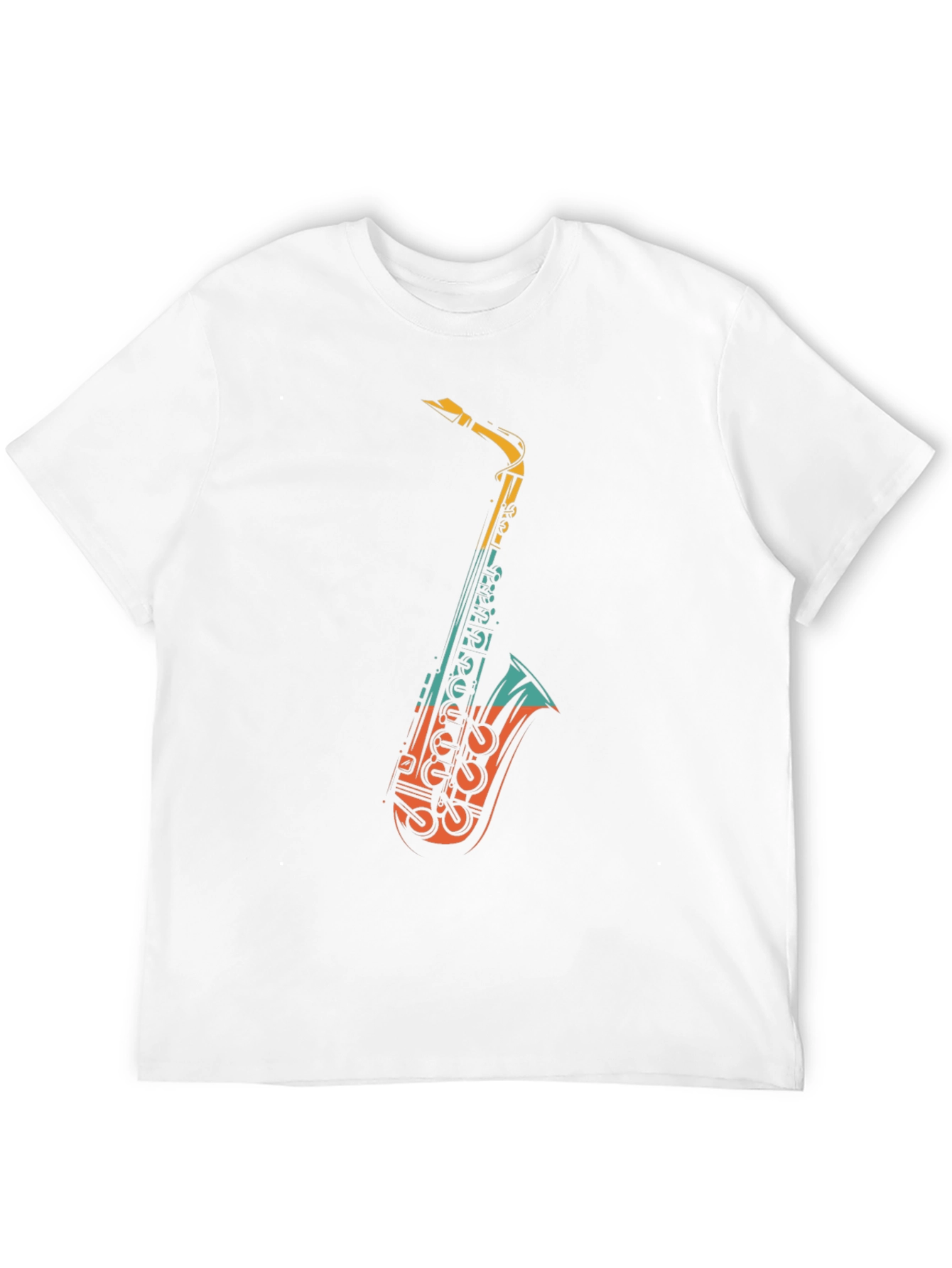 Saxophone Graphic Tee - Cool Music Lovers Shirt