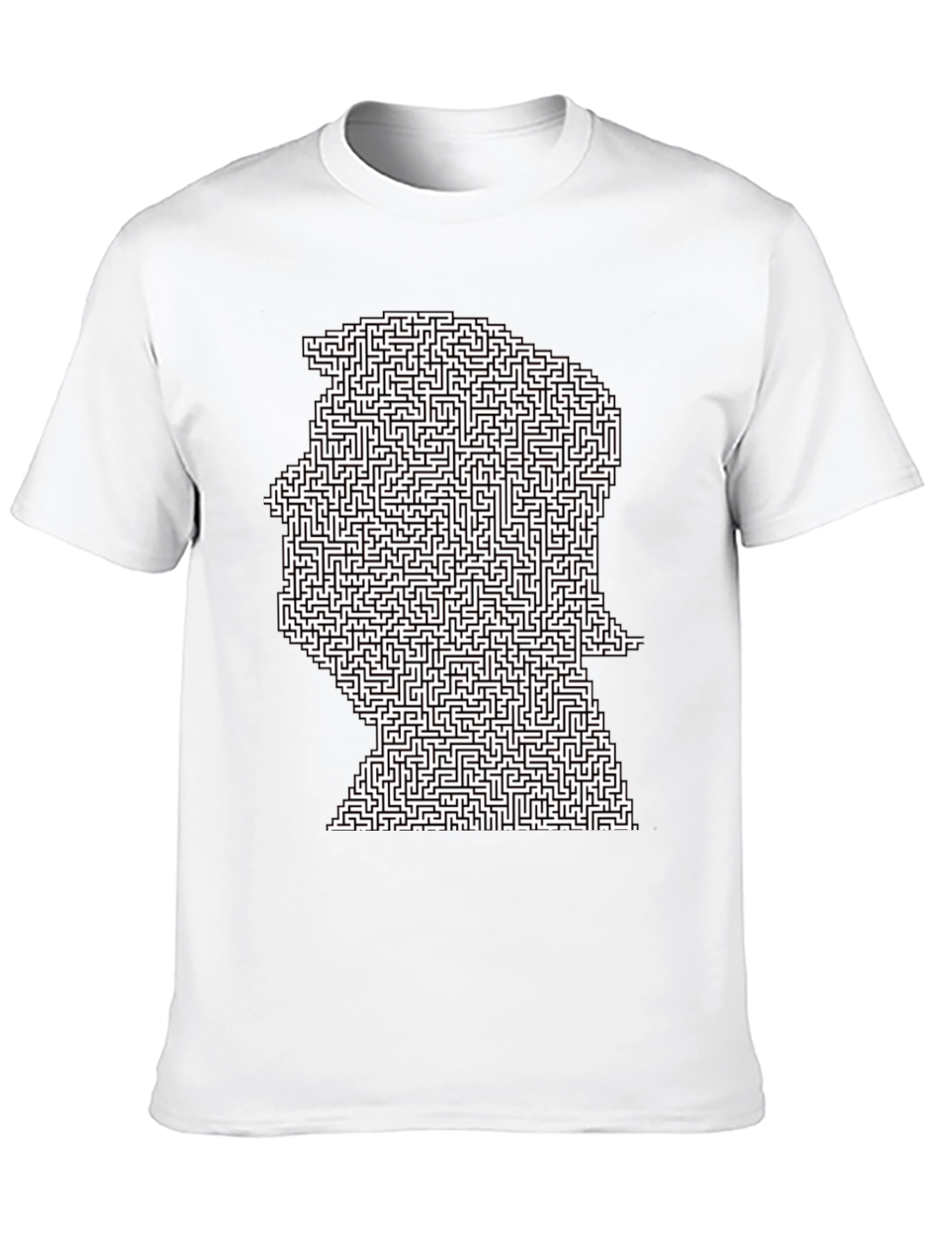 Trump Maze Graphic T-Shirt - Black