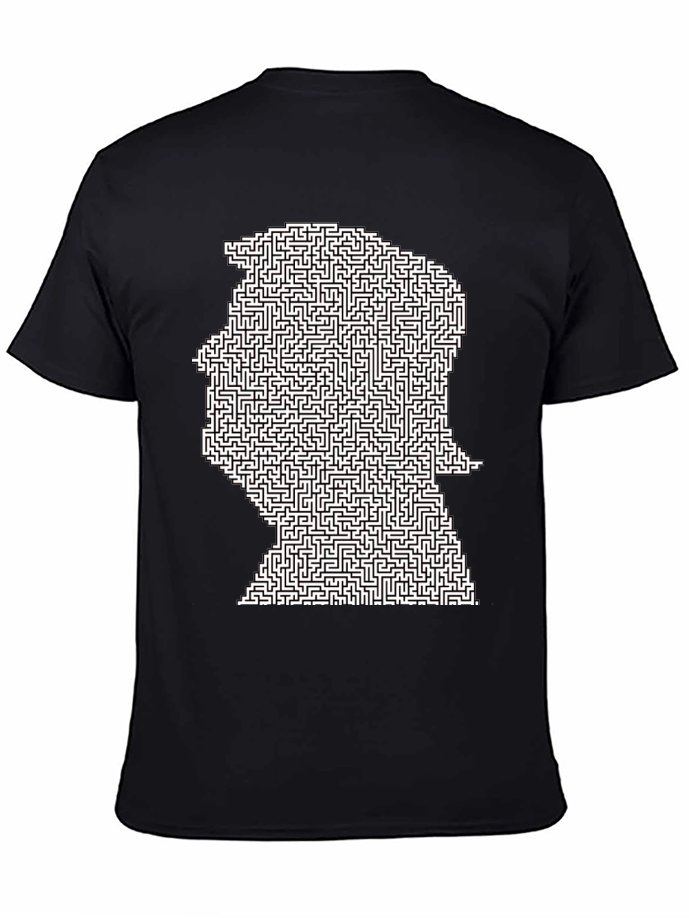Trump Maze Graphic T-Shirt - Black