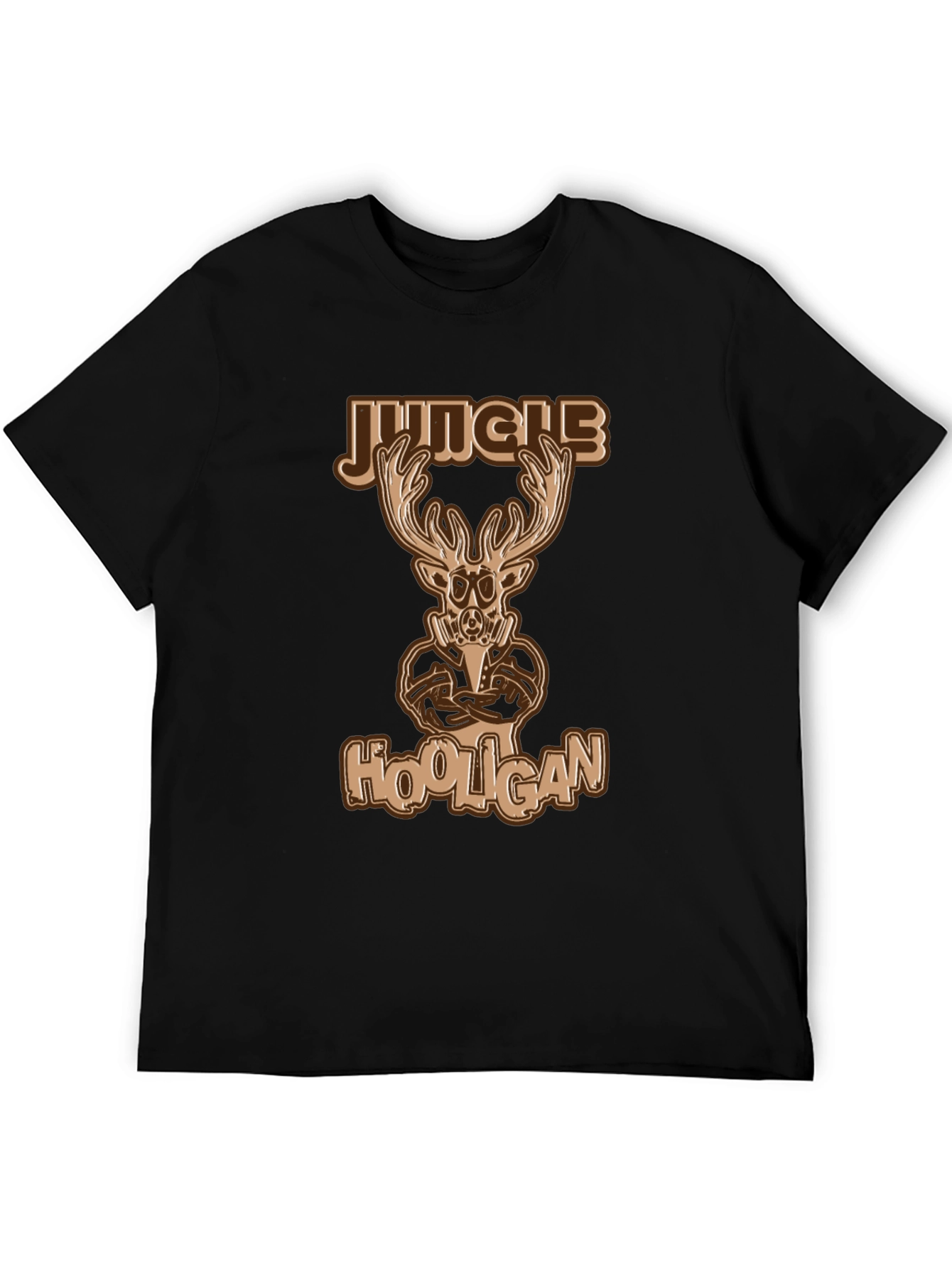 Jungle Hooligan T-Shirt Deer Design