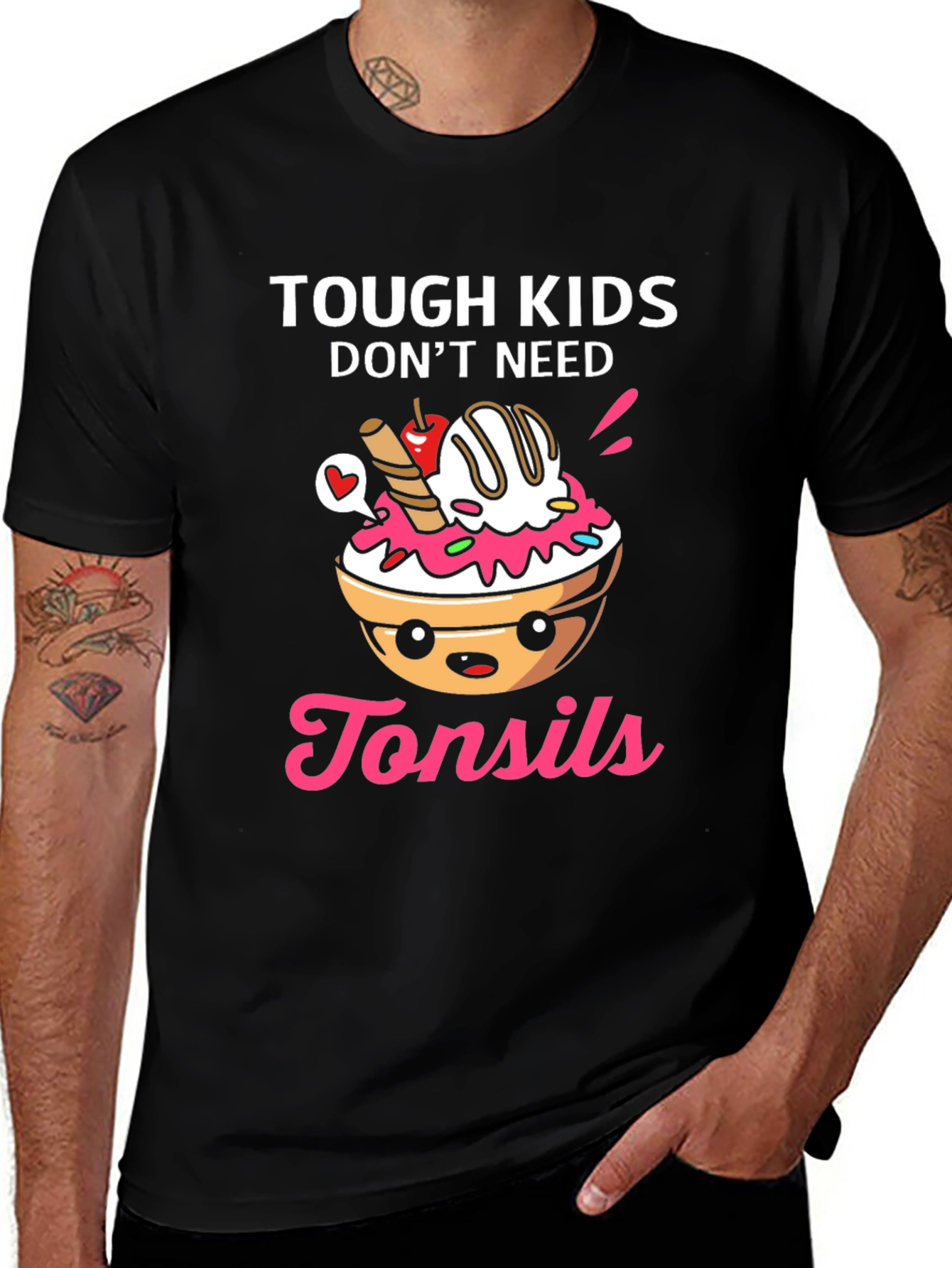 Tough Kids Dont Need Tonsils T-Shirt