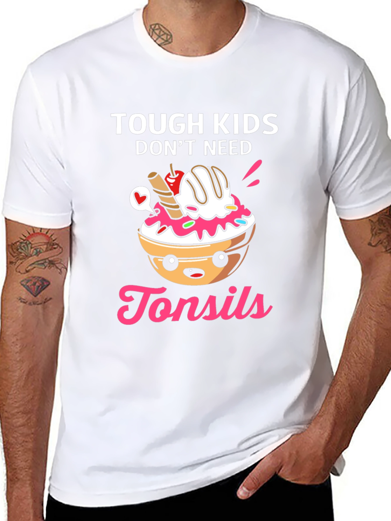 Tough Kids Dont Need Tonsils T-Shirt