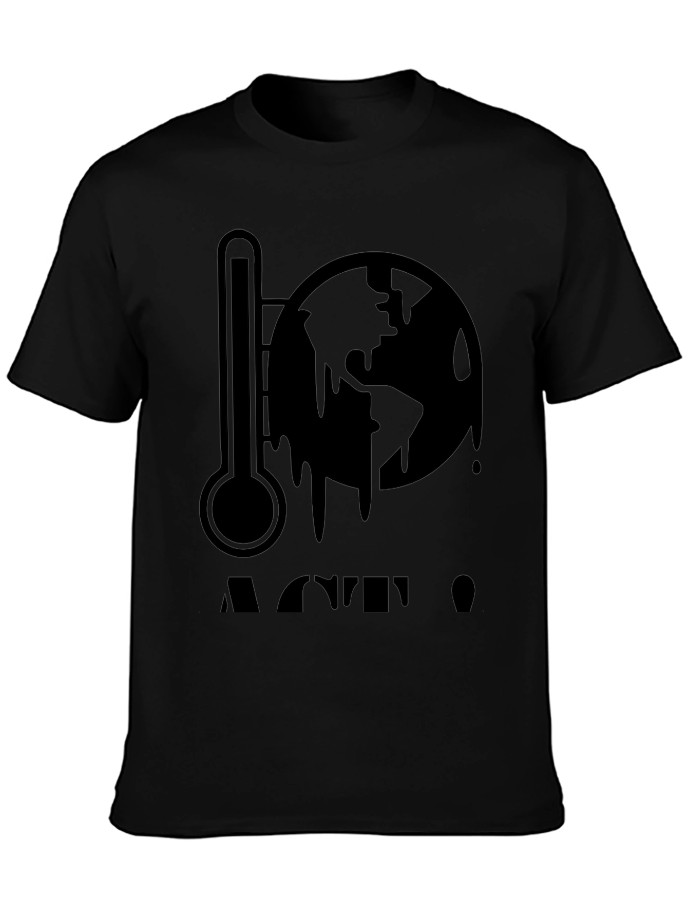 Global Warming Awareness Tee - Black