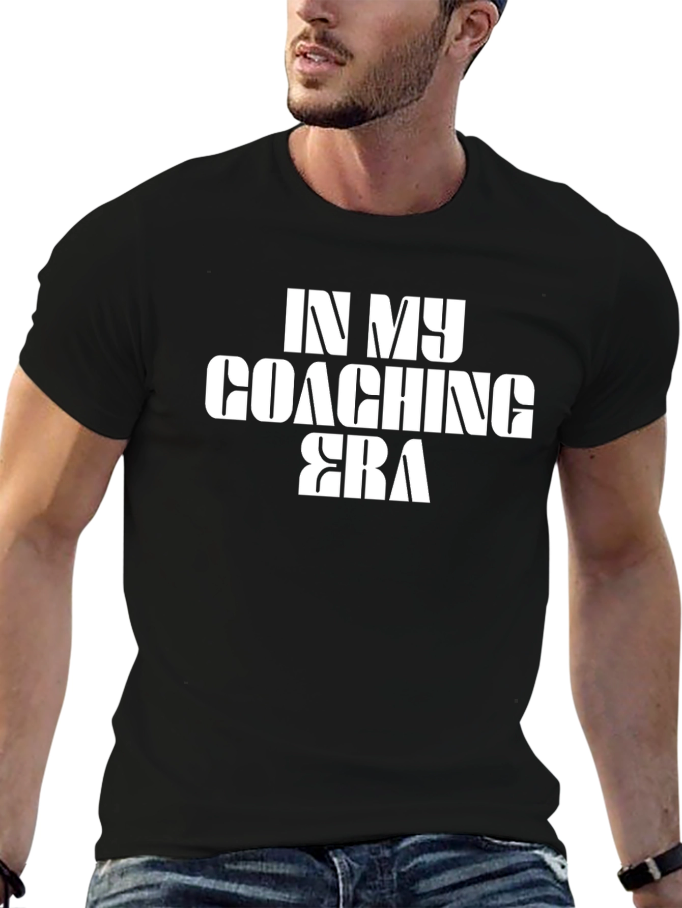 In My Coaching Era Black T-Shirt