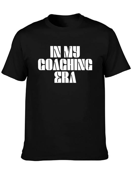 In My Coaching Era Black T-Shirt