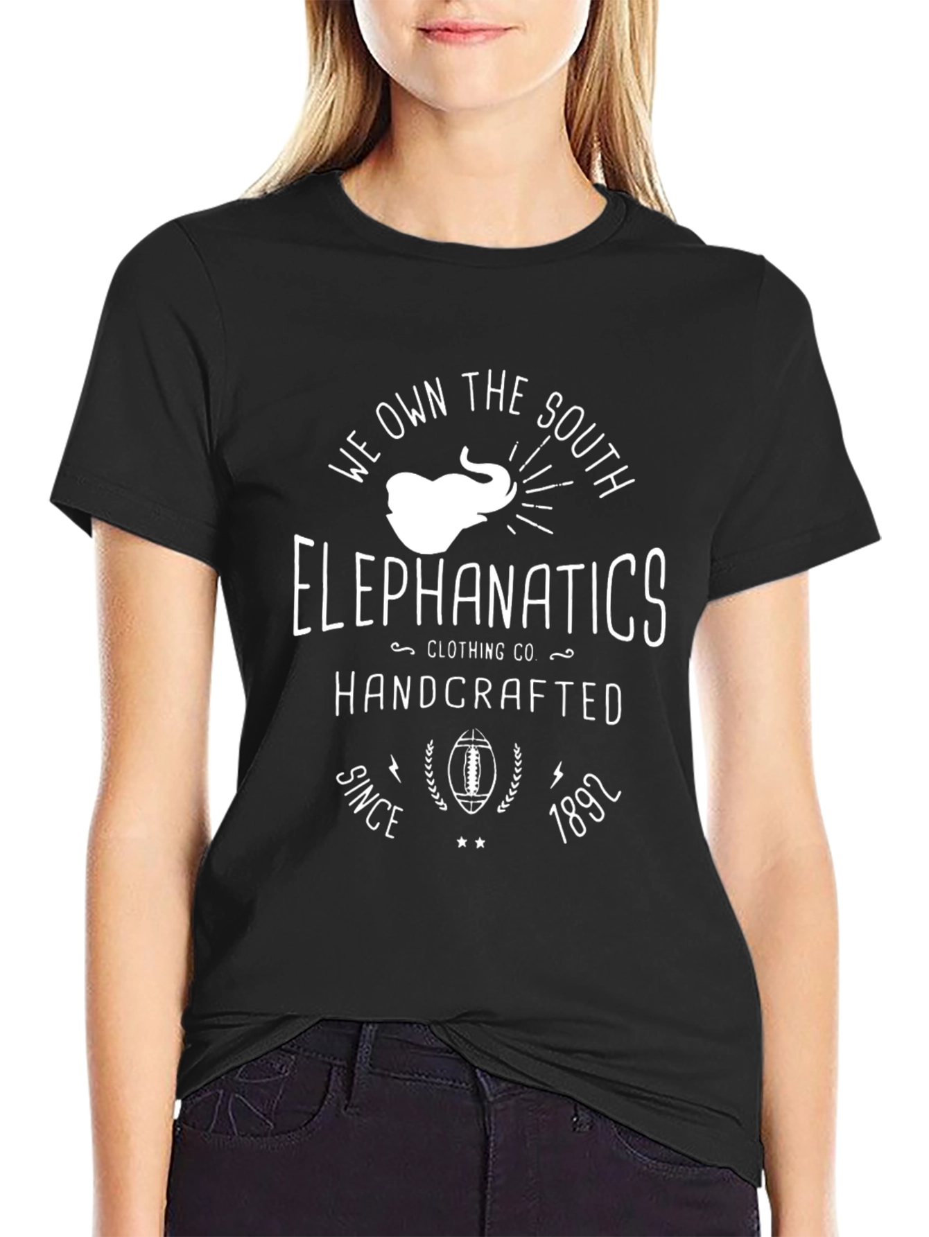 Elephanatics Handcrafted Graphic T-Shirt