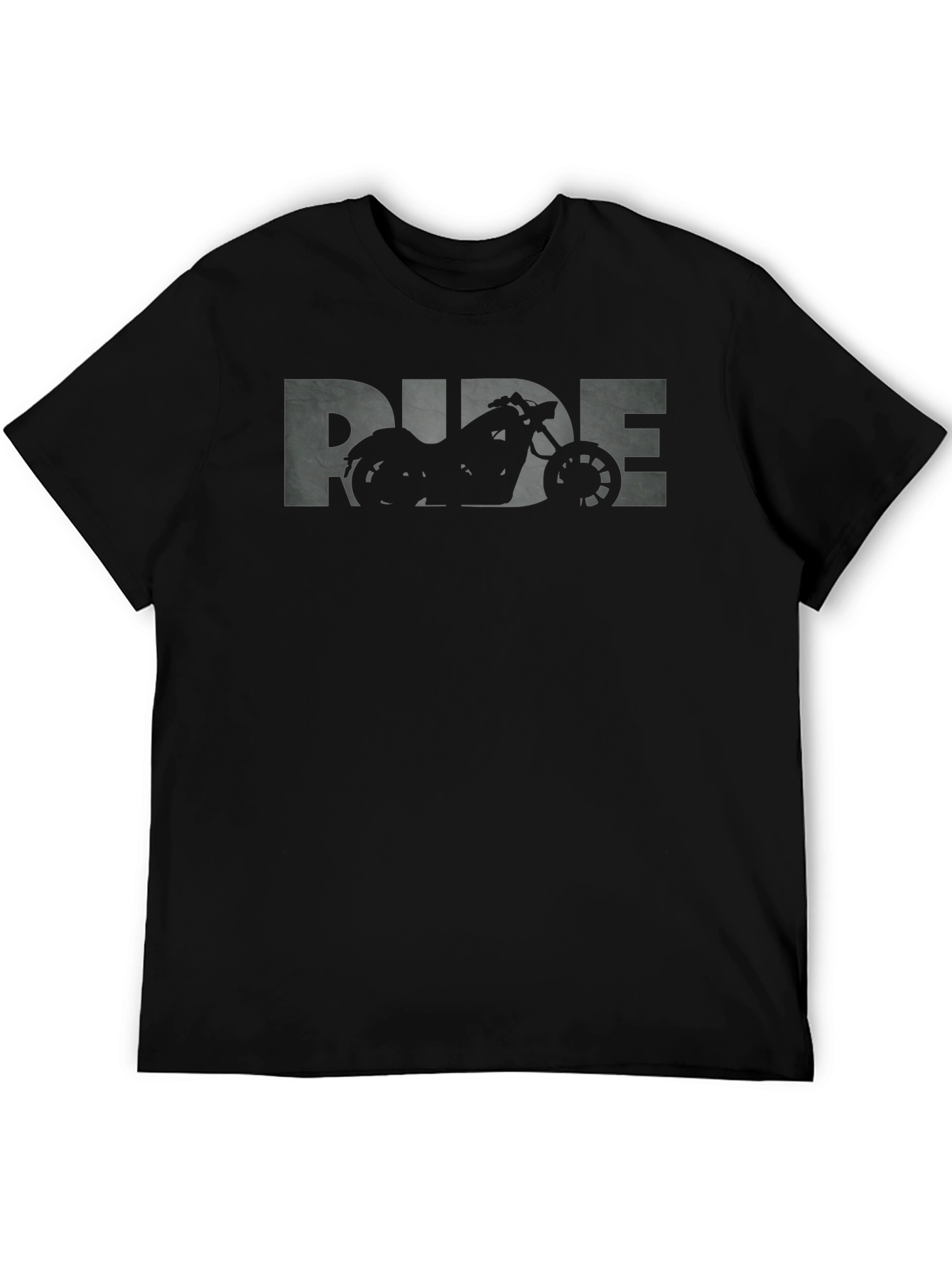 Ride Motorcycle Graphic T-Shirt - Black