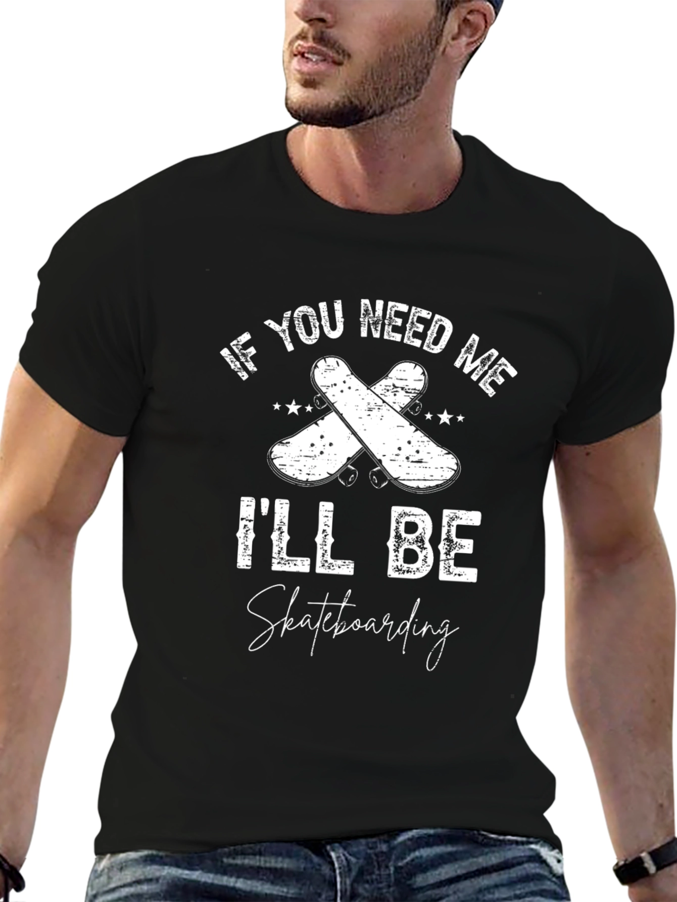 Skateboarding Graphic Tee - Cool Casual Style