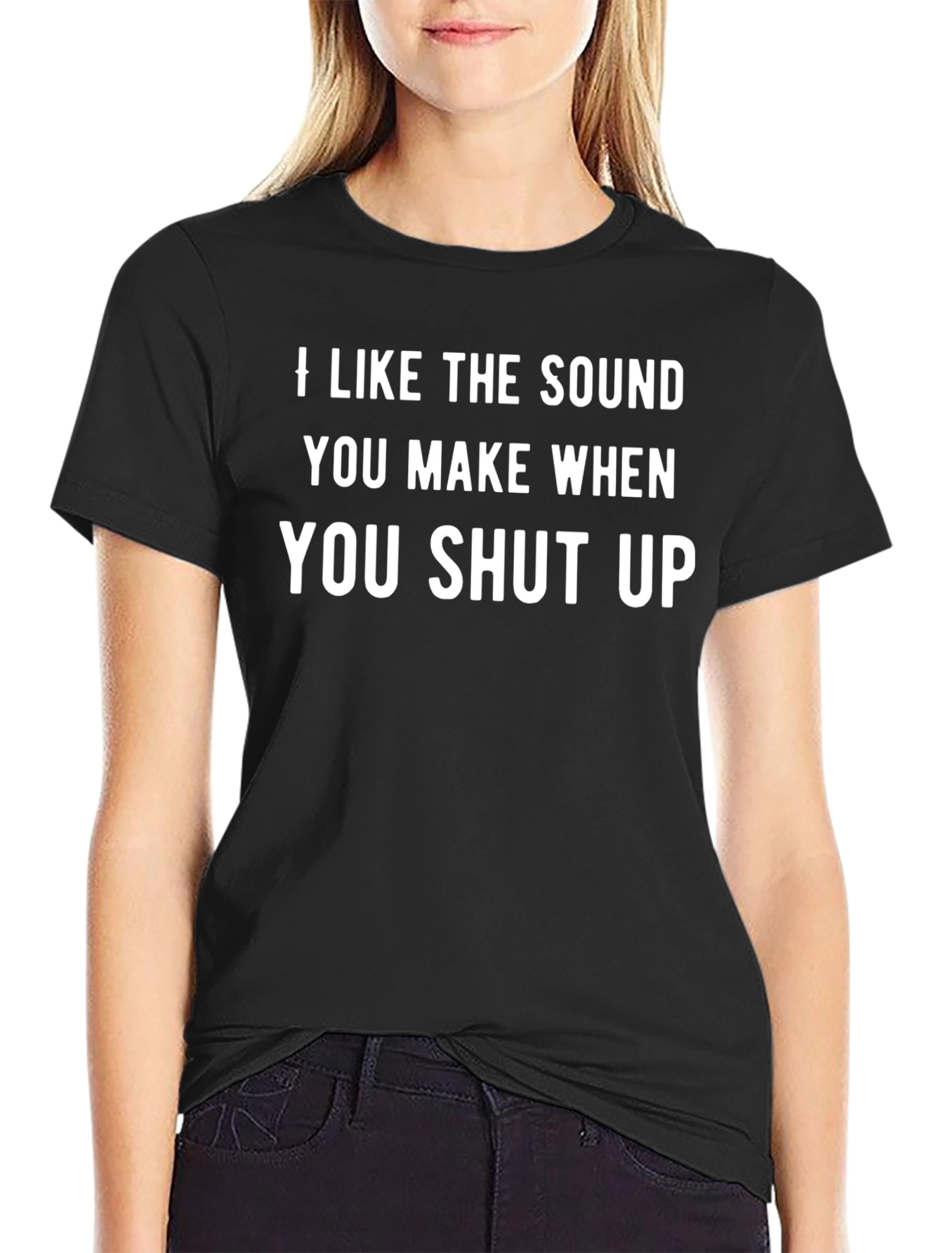Sarcastic Shut Up Graphic Tee - Funny Statement T-Shirt