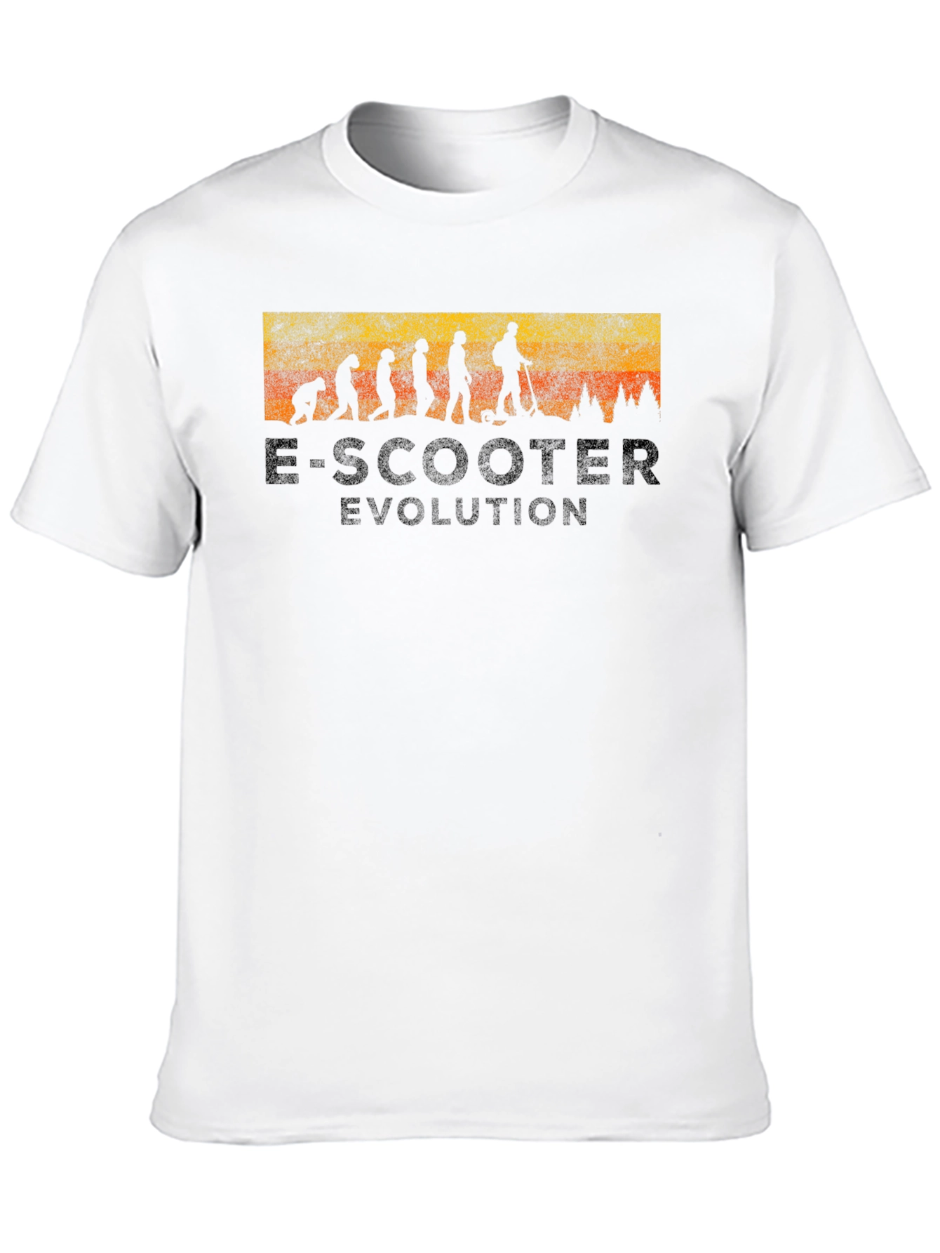E-Scooter Evolution Graphic T-Shirt