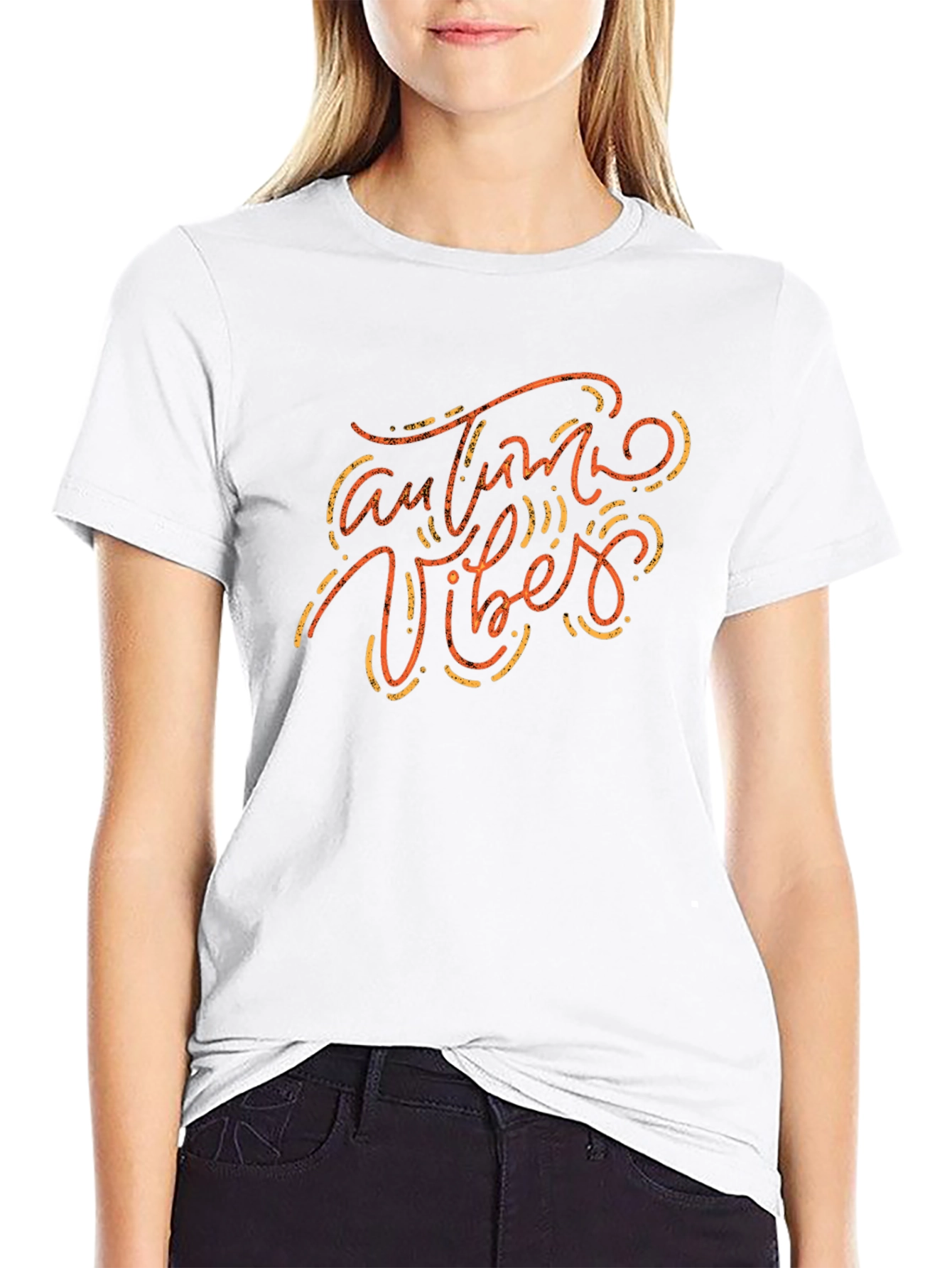 Autumn Vibes Graphic Tee - Fall Season Shirt