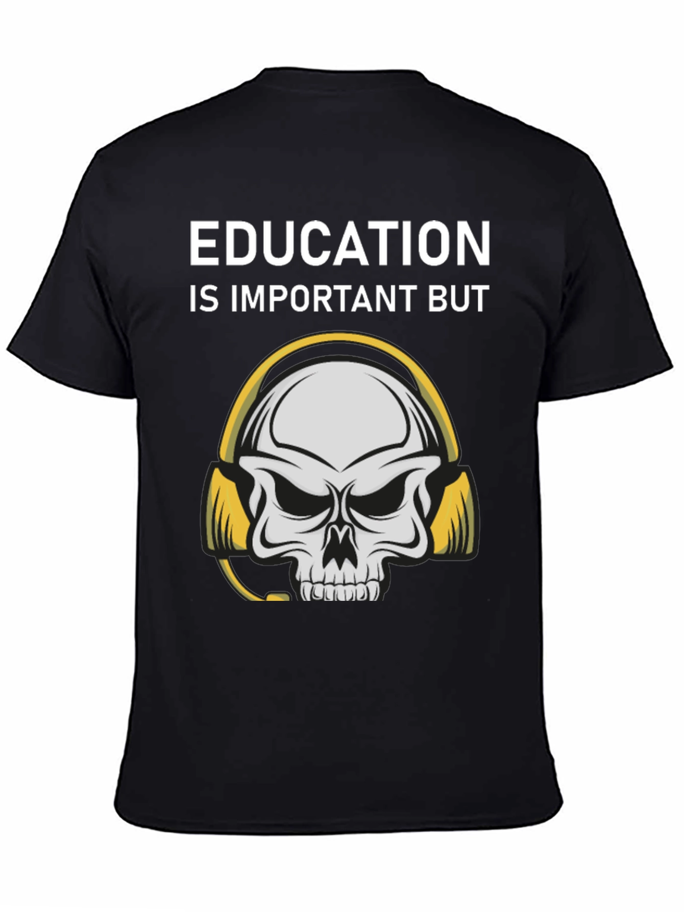 Education Skull Graphic Tee
